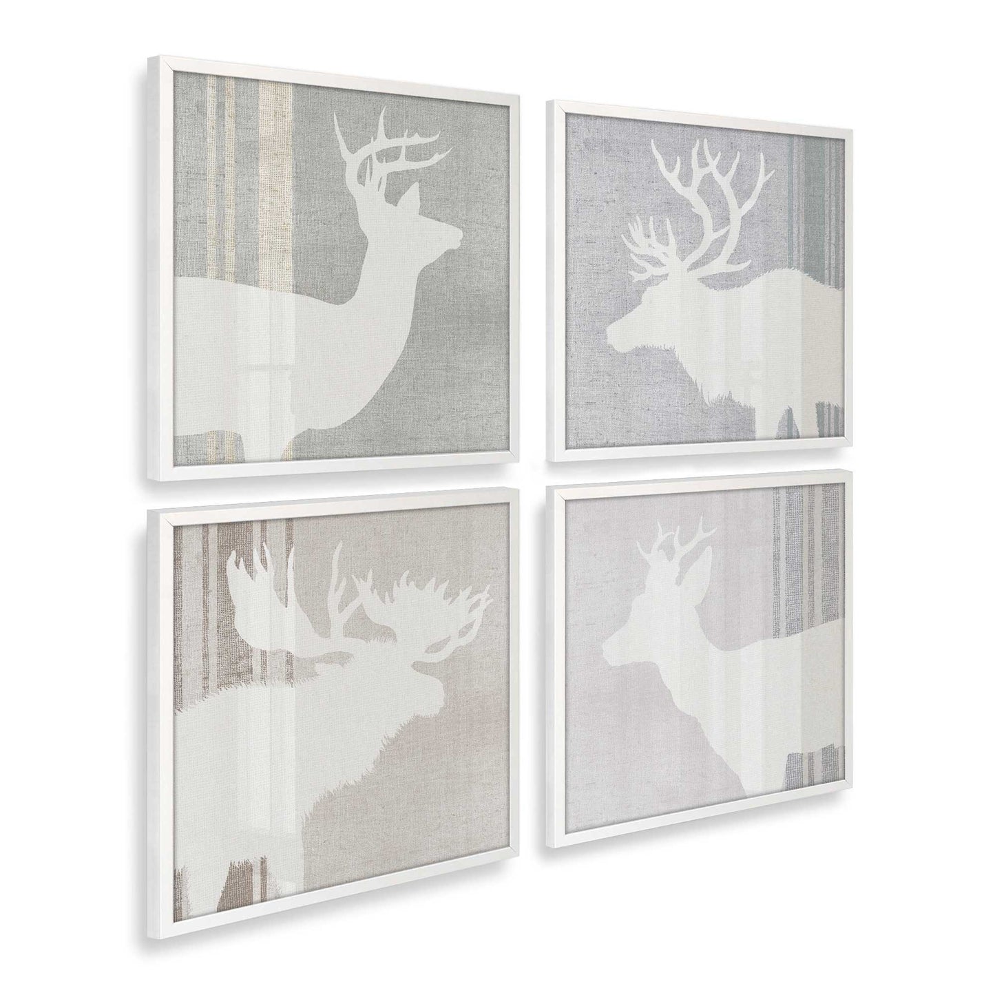 [Color:Opaque White], Picture of art in a Opaque White frame at an angle