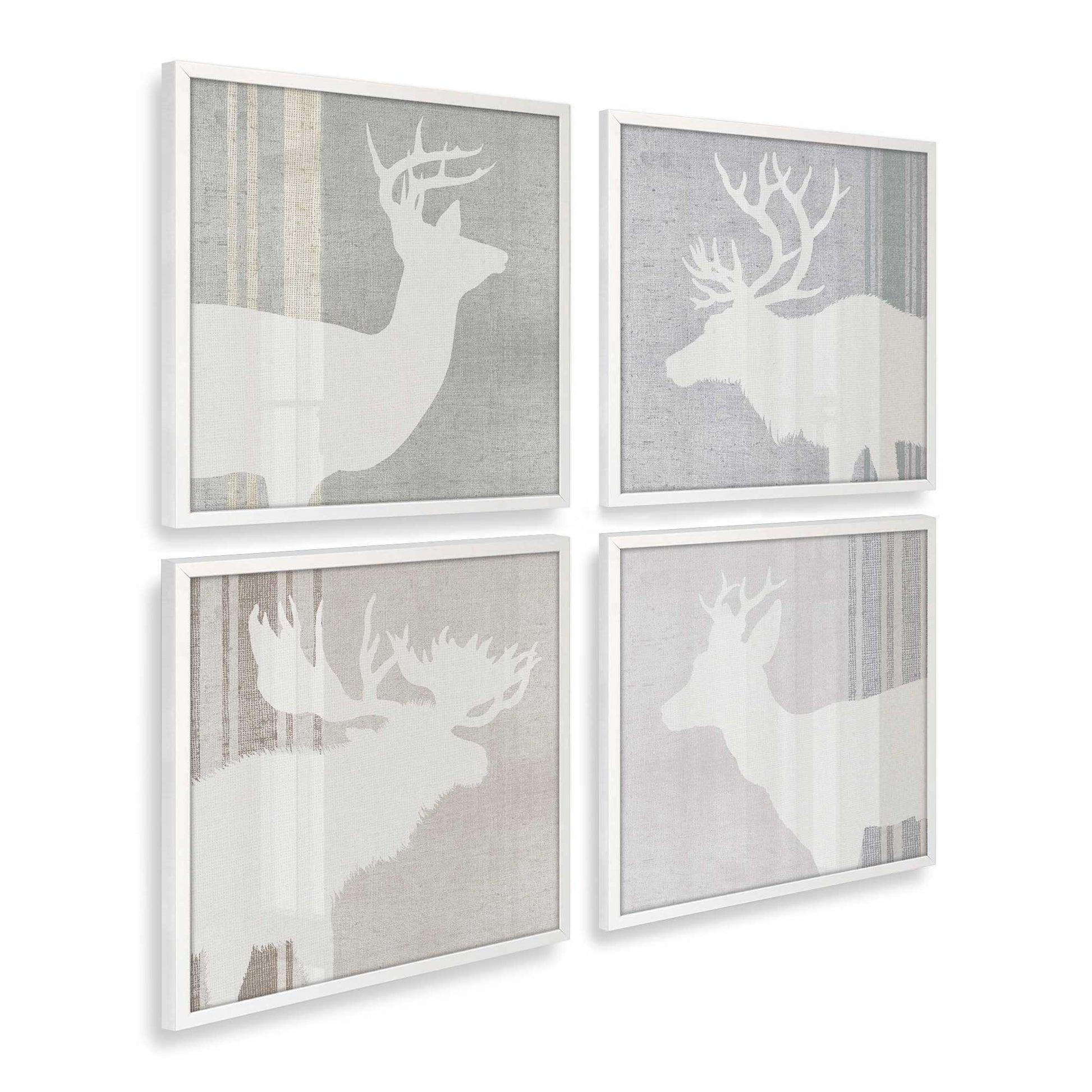 [Color:Opaque White], Picture of art in a Opaque White frame at an angle