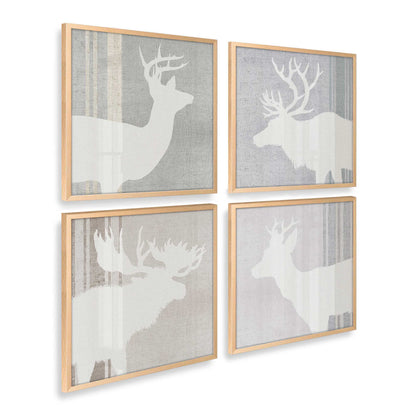 [Color:Raw Maple], Picture of art in a Raw Maple frame at an angle