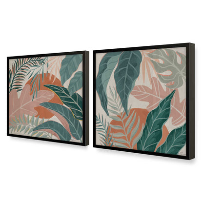 [Color:Satin Black], Picture of art in a Satin Black frame at an angle