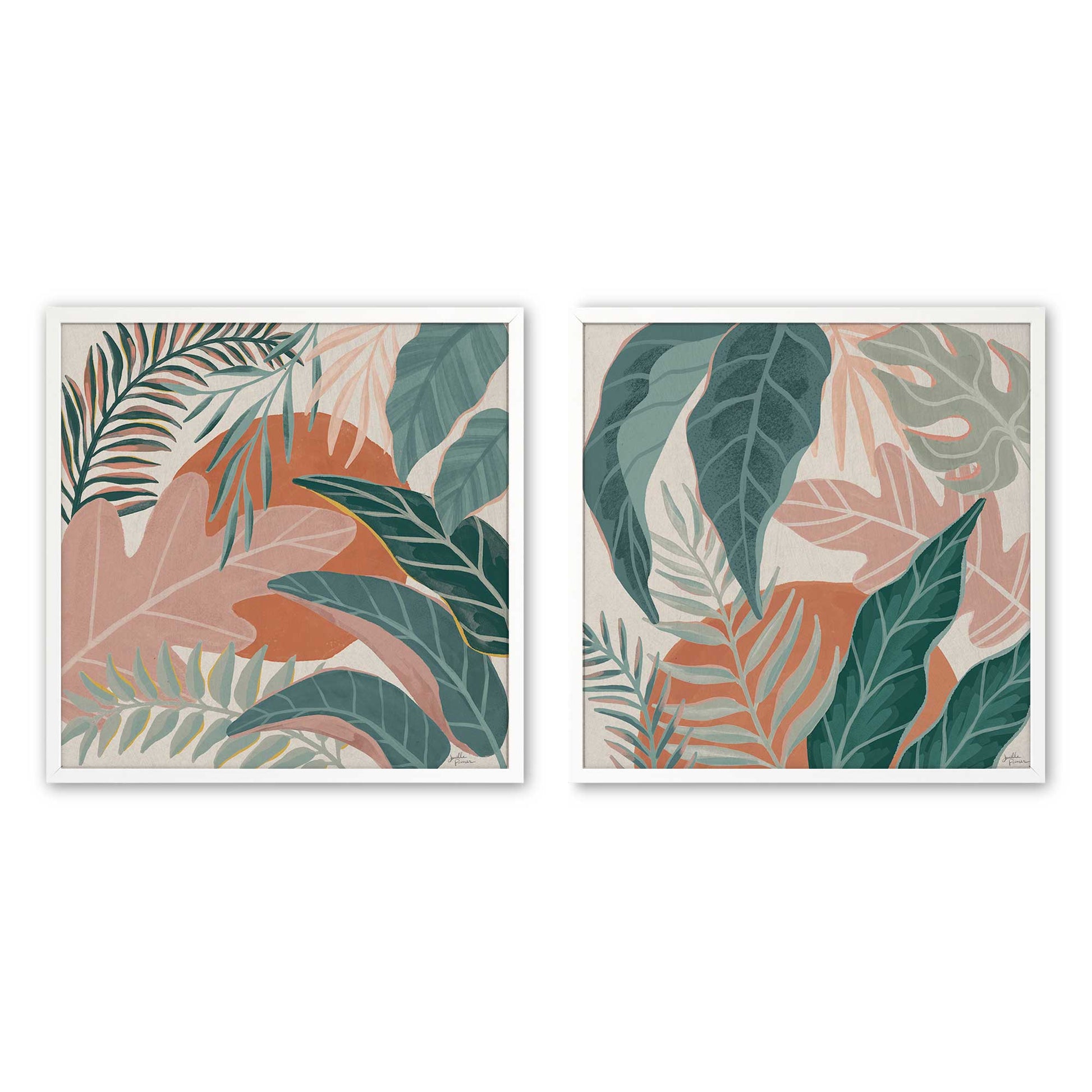 [Color:Opaque White], Picture of art in a Opaque White frame
