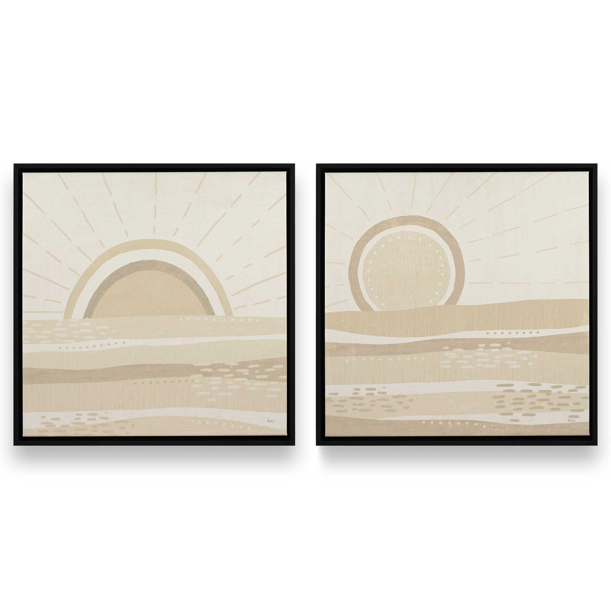 [Color:Satin Black], Picture of art in a Satin Black frame