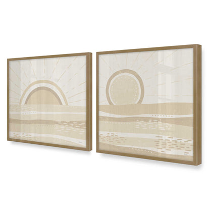 [Color:Brushed Gold], Picture of art in a Brushed Gold frame of the corner
