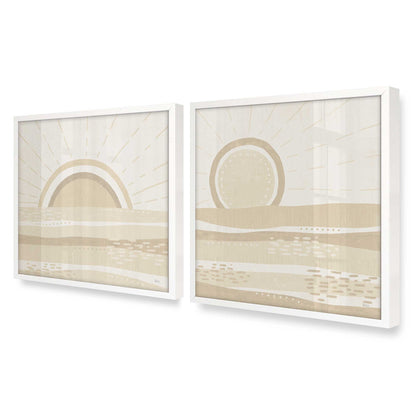 [Color:Opaque White], Picture of art in a Opaque White frame at an angle
