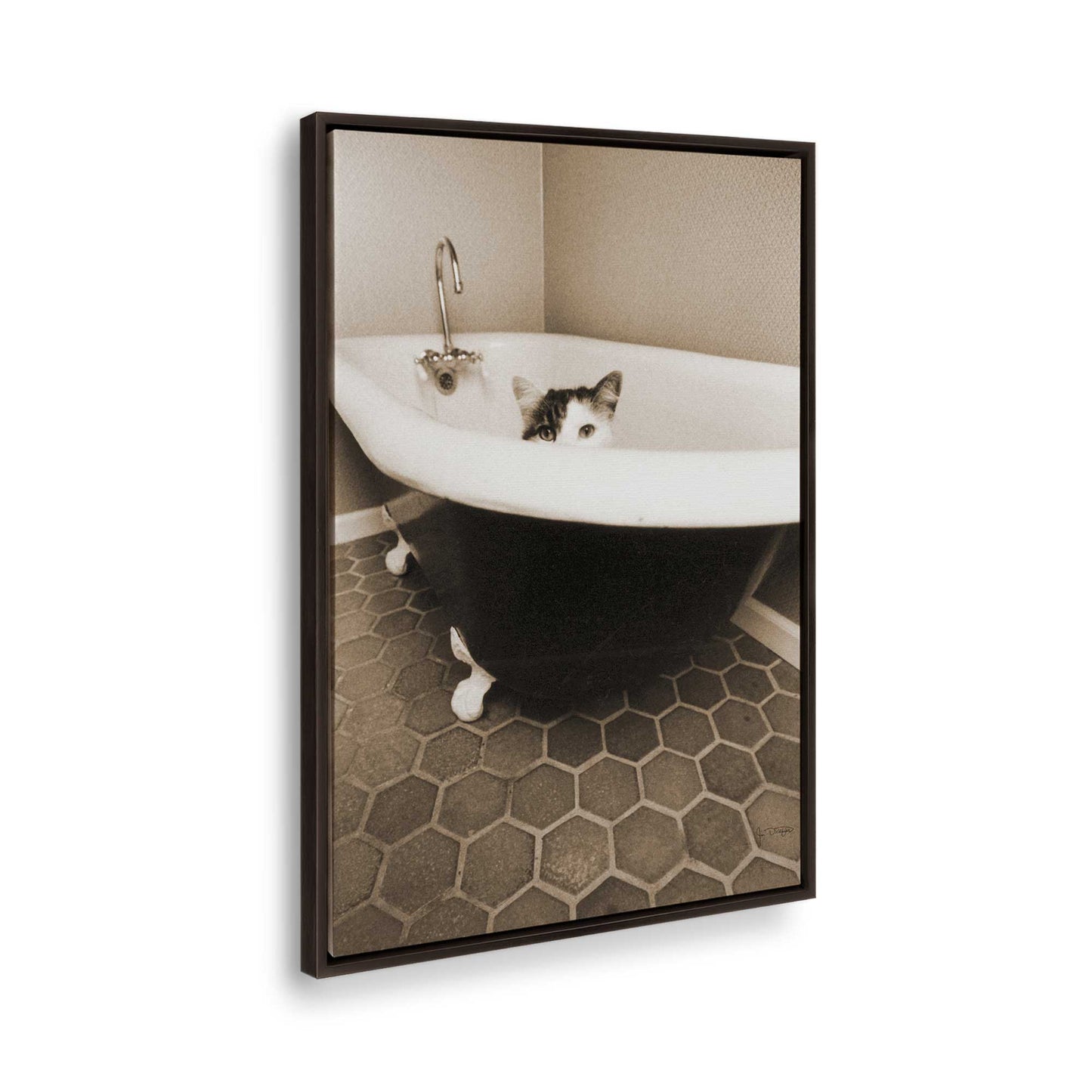 [Color:Espresso], Picture of the corner of the art