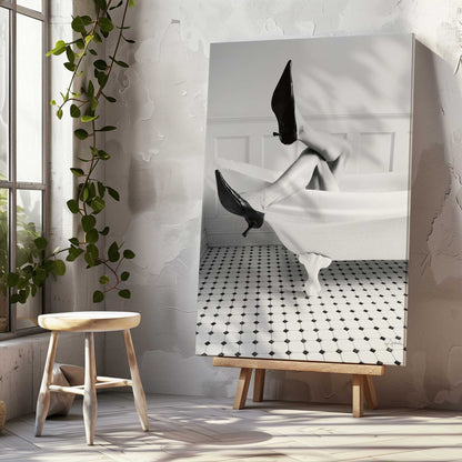 Picture of art in a room