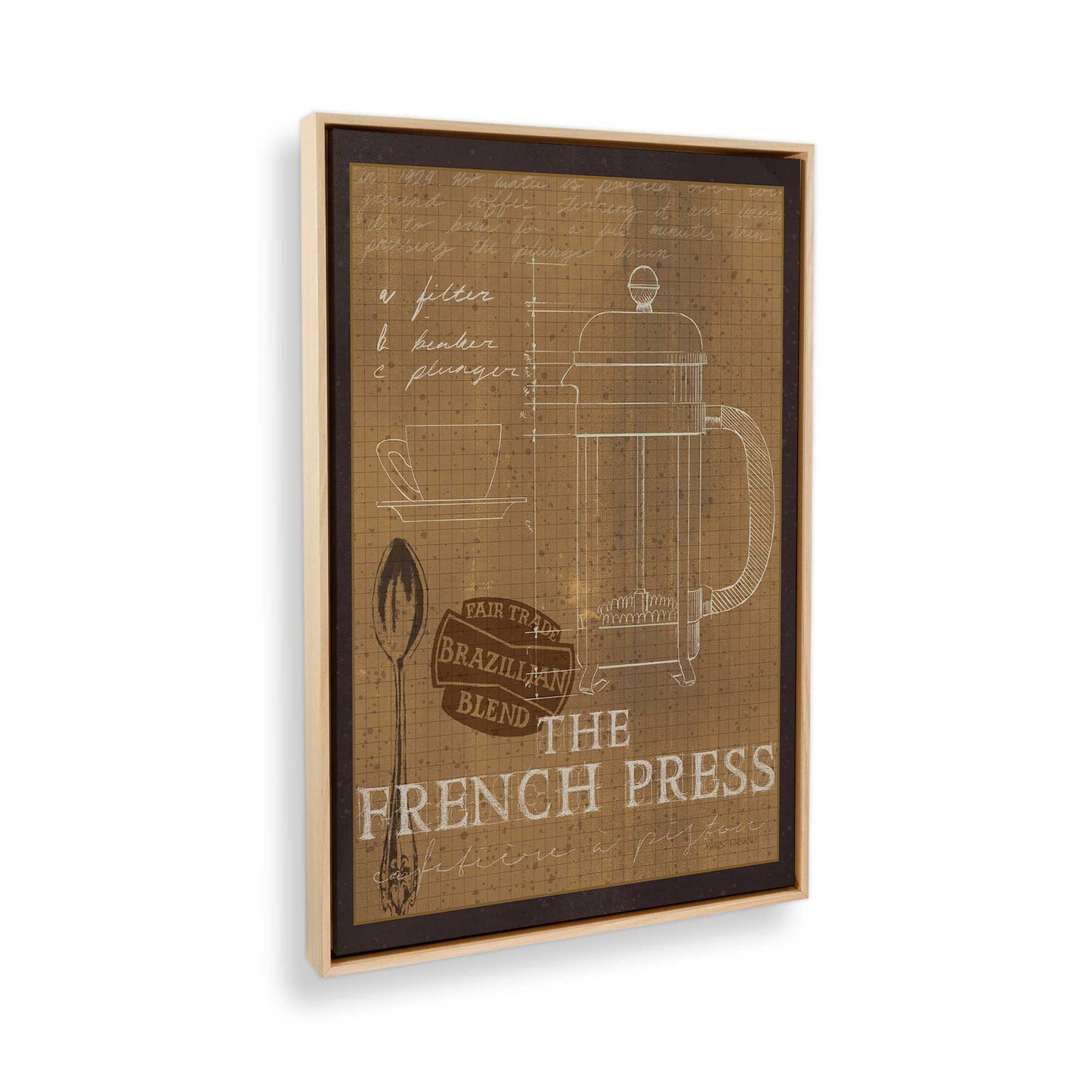 [Color:American Maple], Picture of the corner of the art