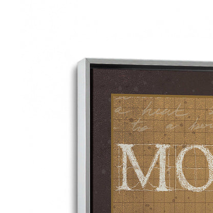 [Color:Polished Chrome], Picture of art in a Polished Chrome frame at an angle