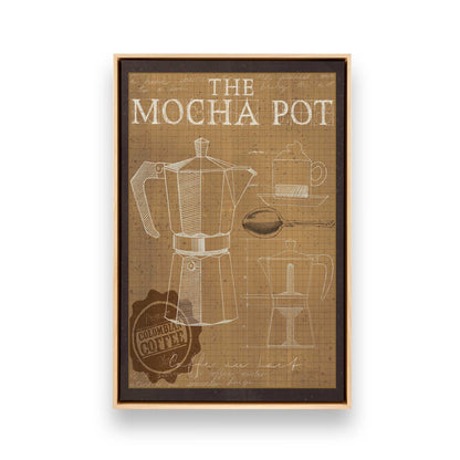 [Color:American Maple], Picture of art in a American Maple frame