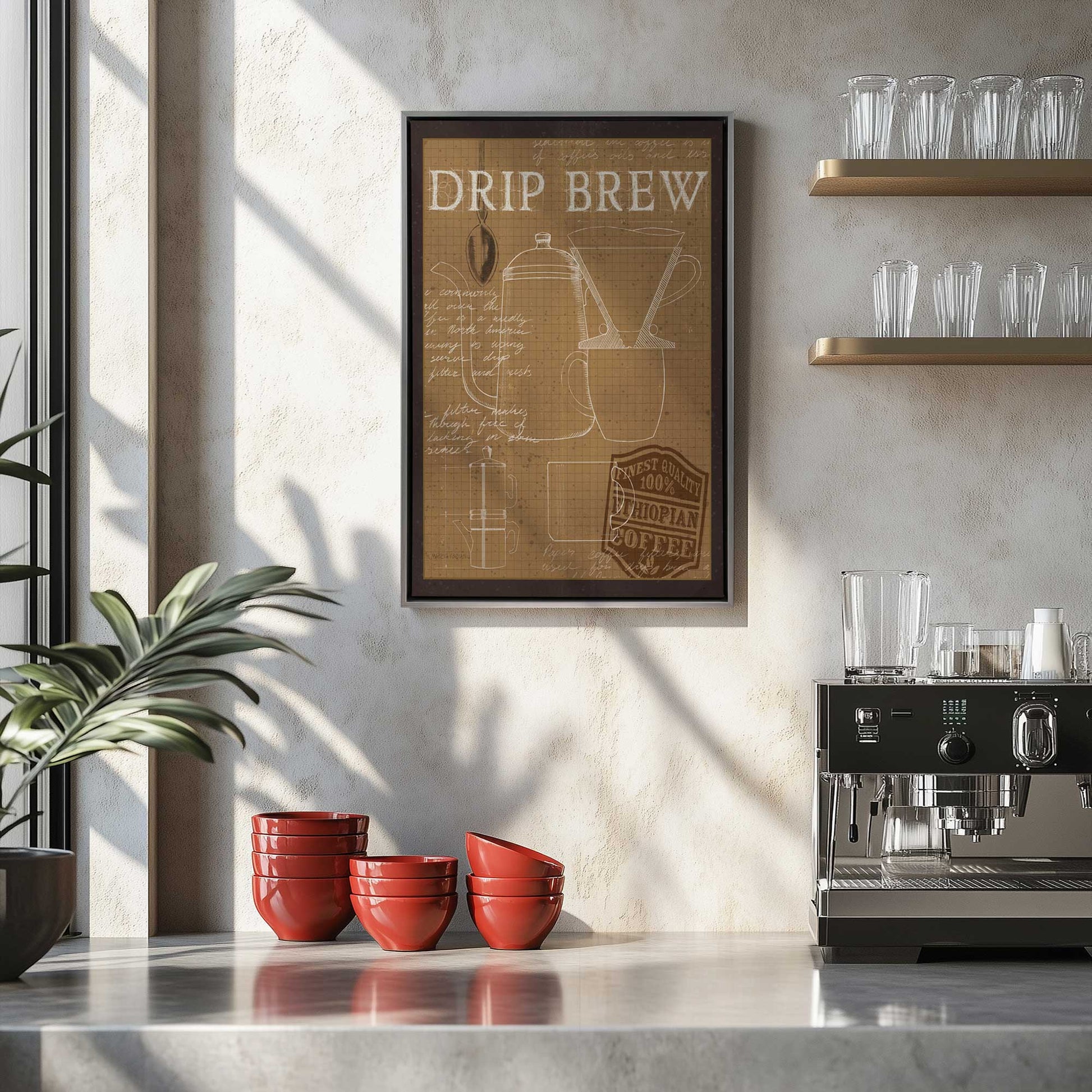 Picture of art in a room