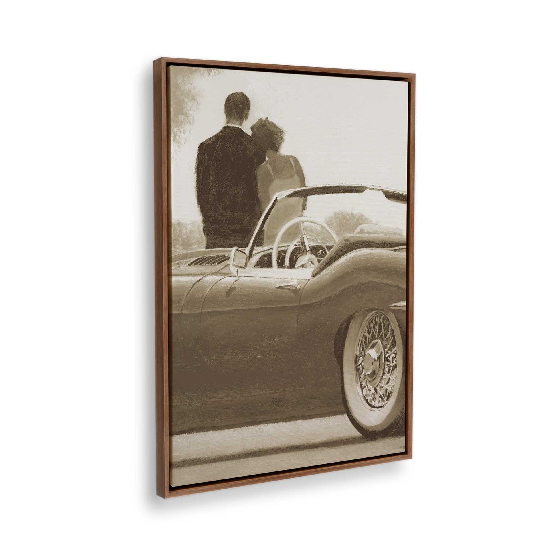 [Color:Walnut], Picture of the corner of the art