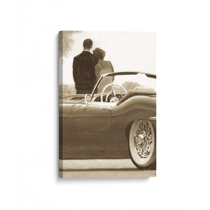 [Color:Stretched Canvas], Picture of art at an angle