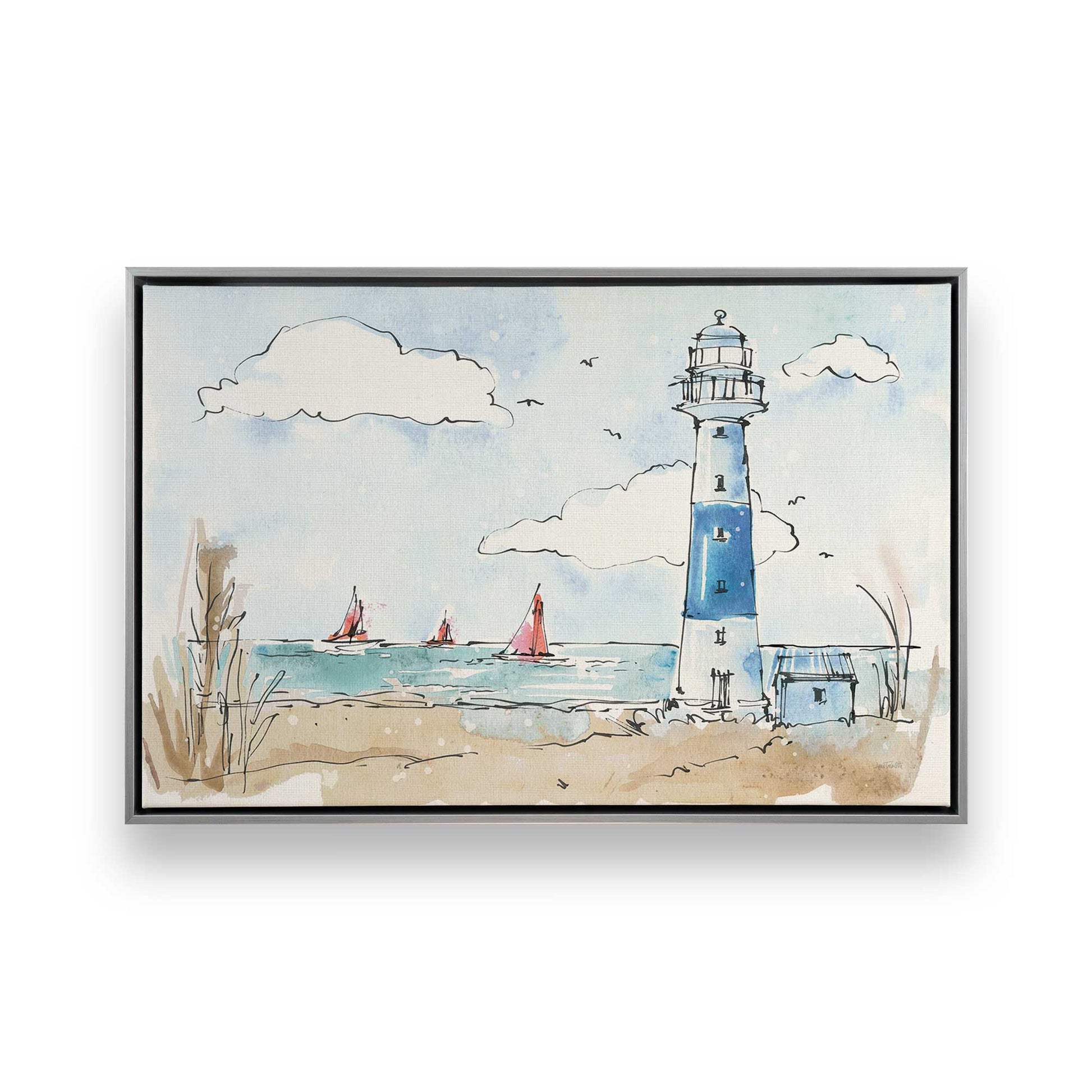 [Color:Polished Chrome], Picture of art in a Polished Chrome frame