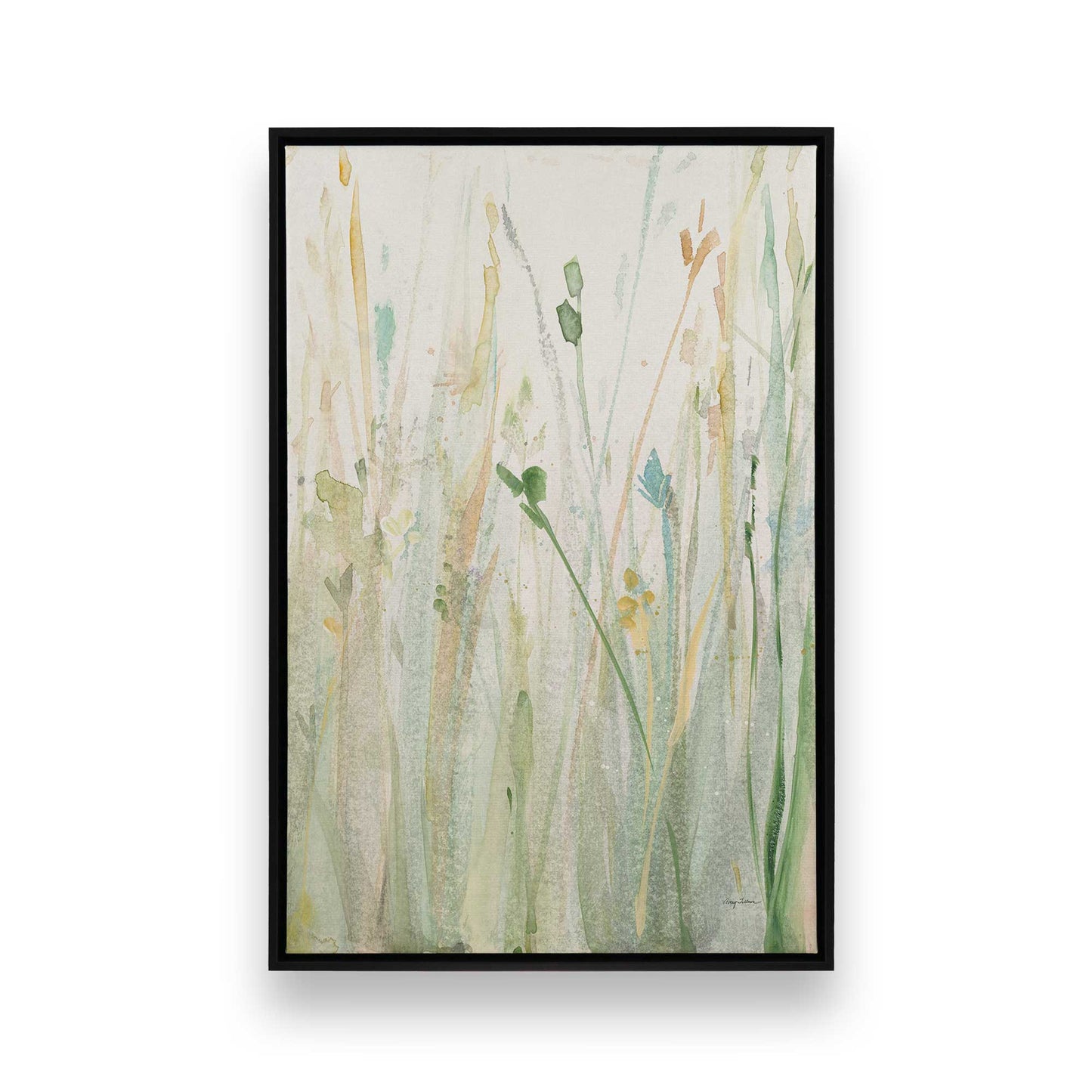[Color:Satin Black], Picture of art in a Satin Black frame