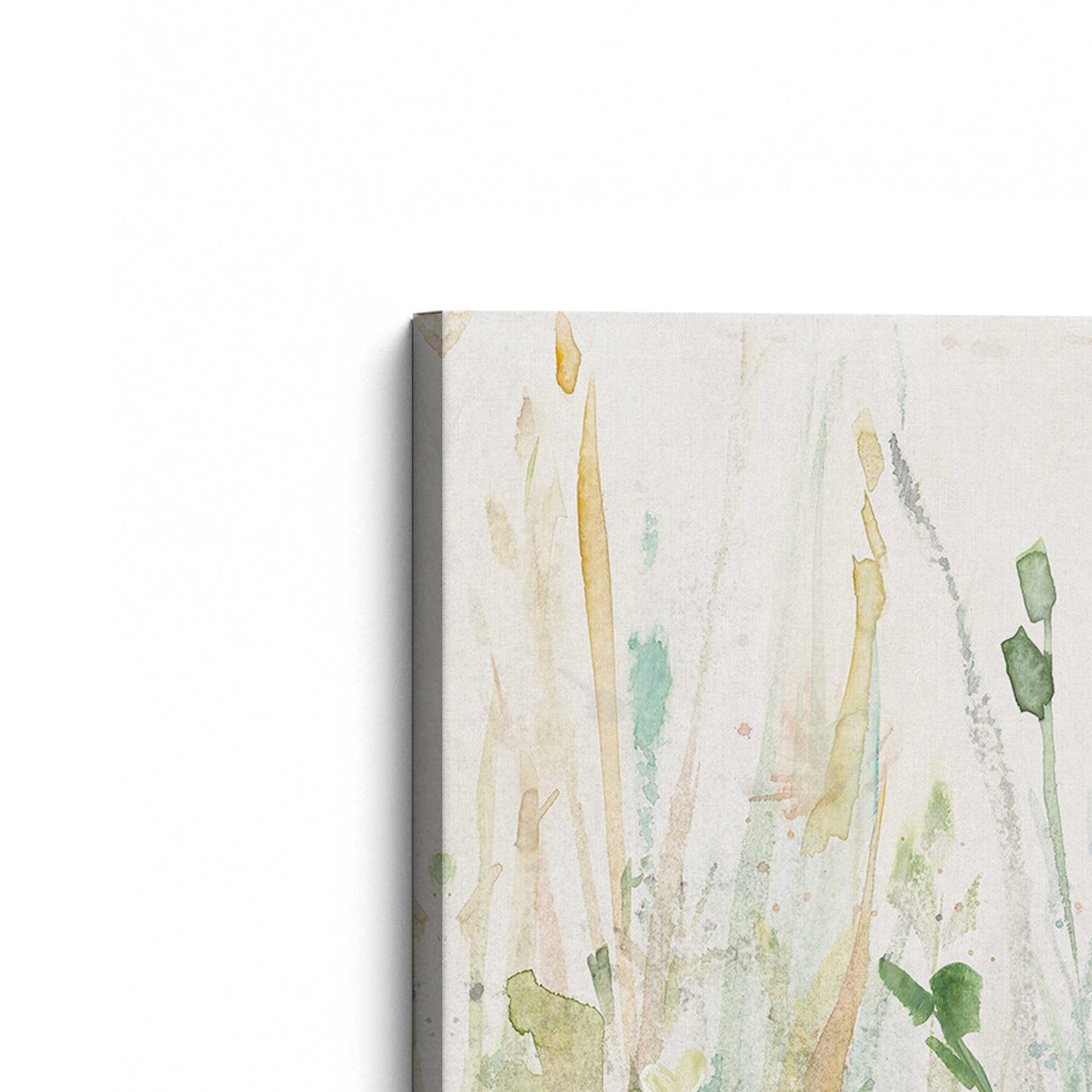 [Color:Stretched Canvas], Picture of the corner of the art