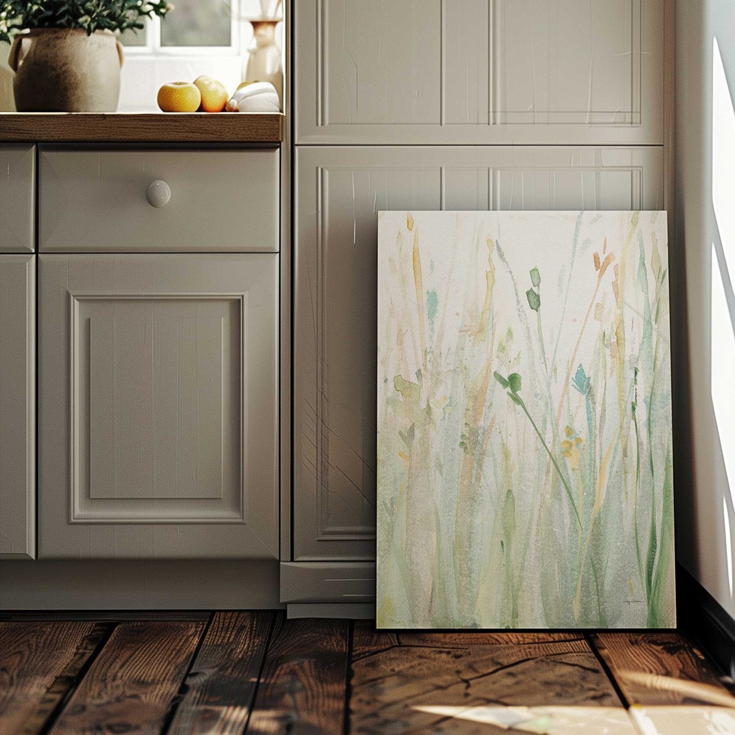 Picture of art in a room