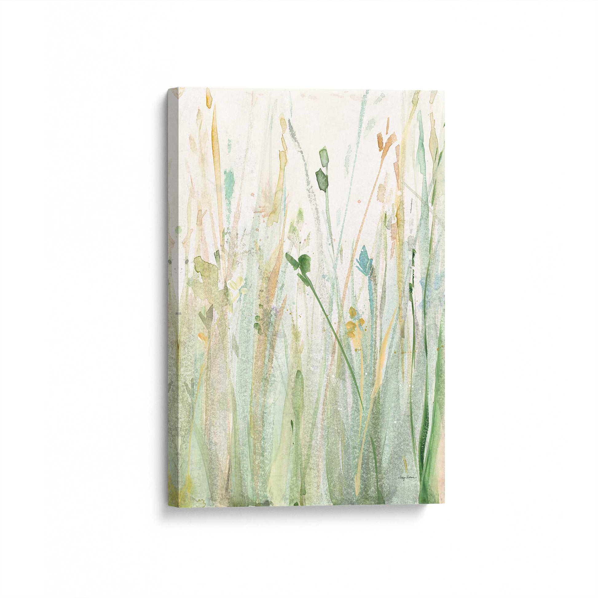 [Color:Stretched Canvas], Picture of art at an angle