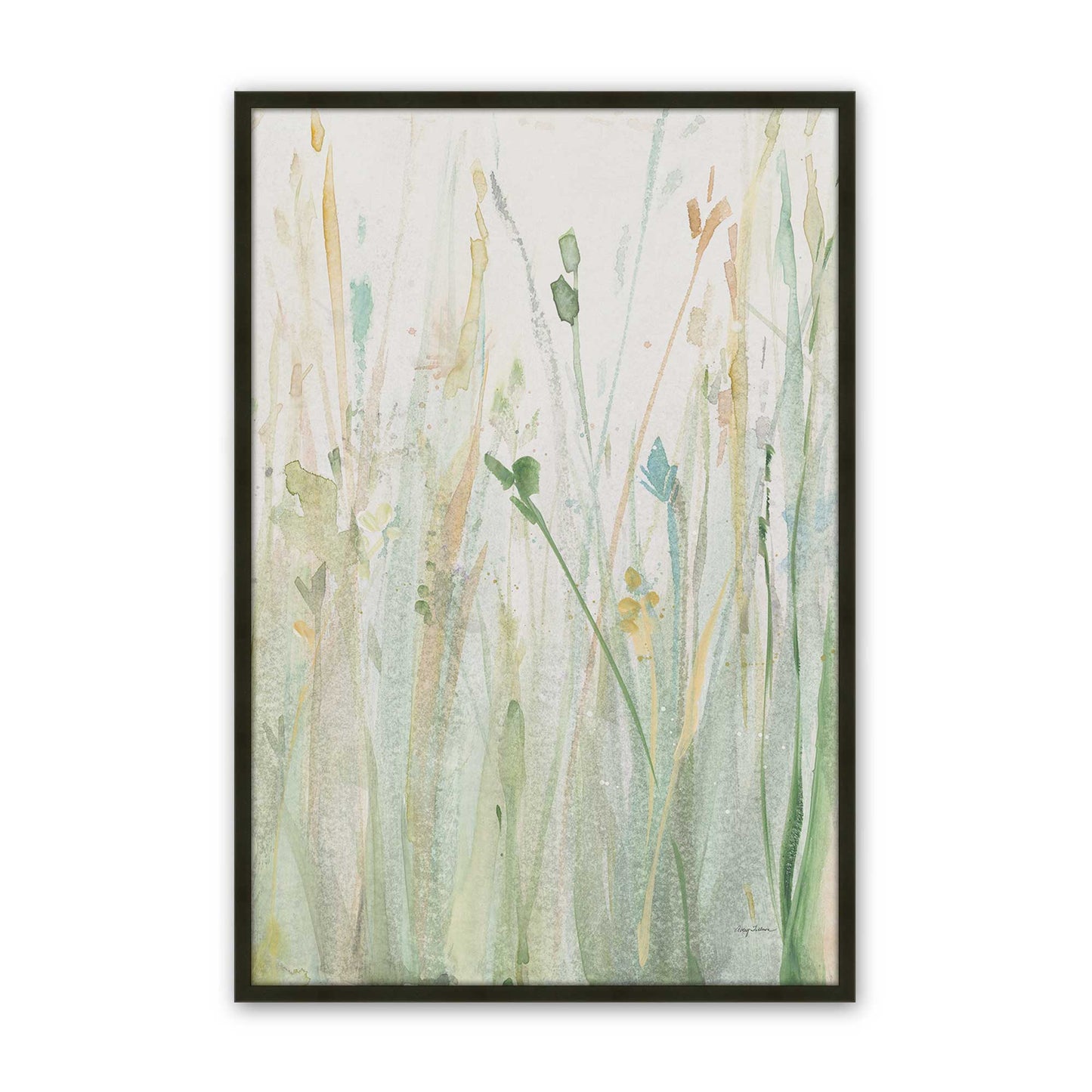 [Color:Satin Black], Picture of art in a Satin Black frame