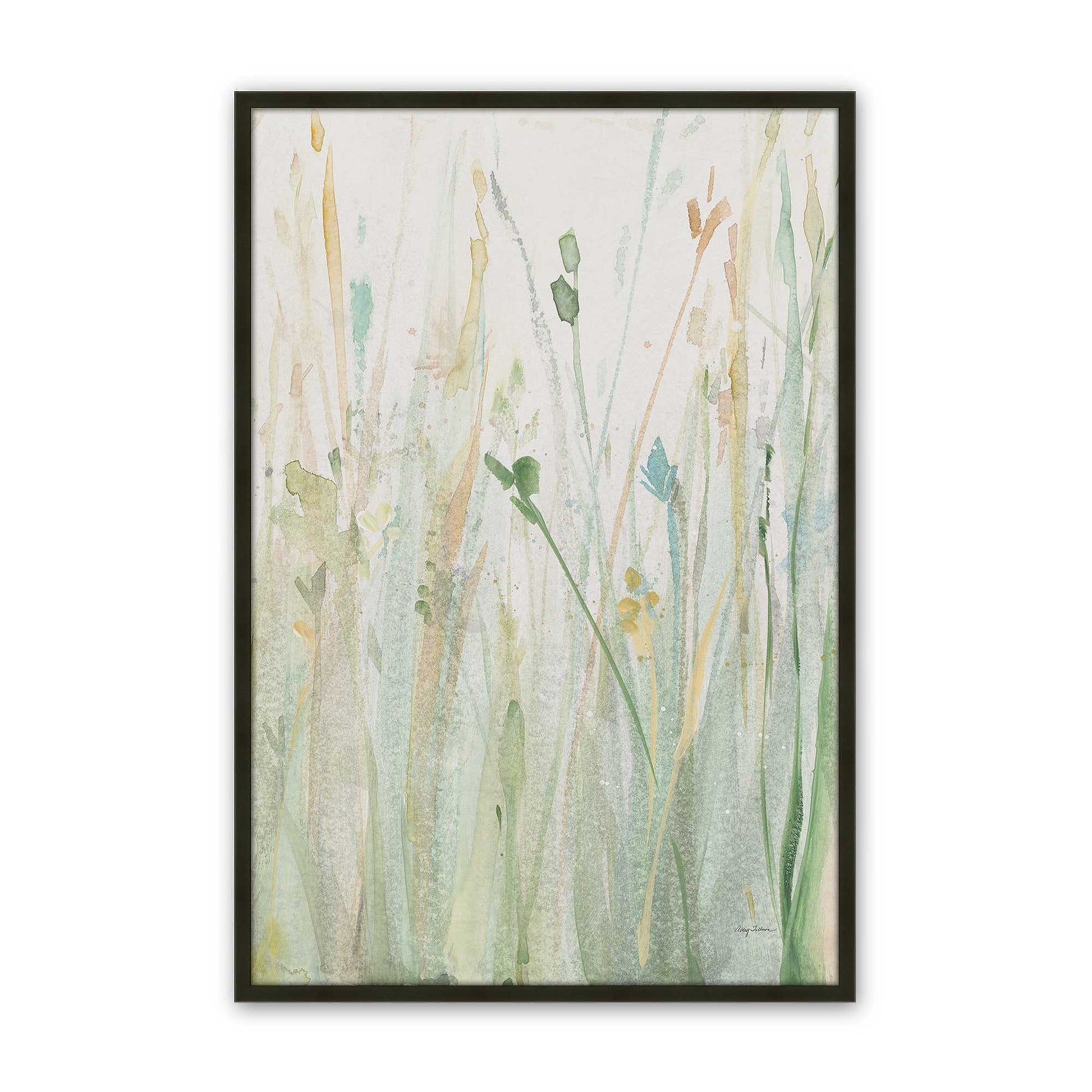 [Color:Satin Black], Picture of art in a Satin Black frame