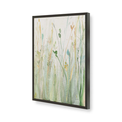[Color:Satin Black], Picture of art in a Satin Black frame of the corner