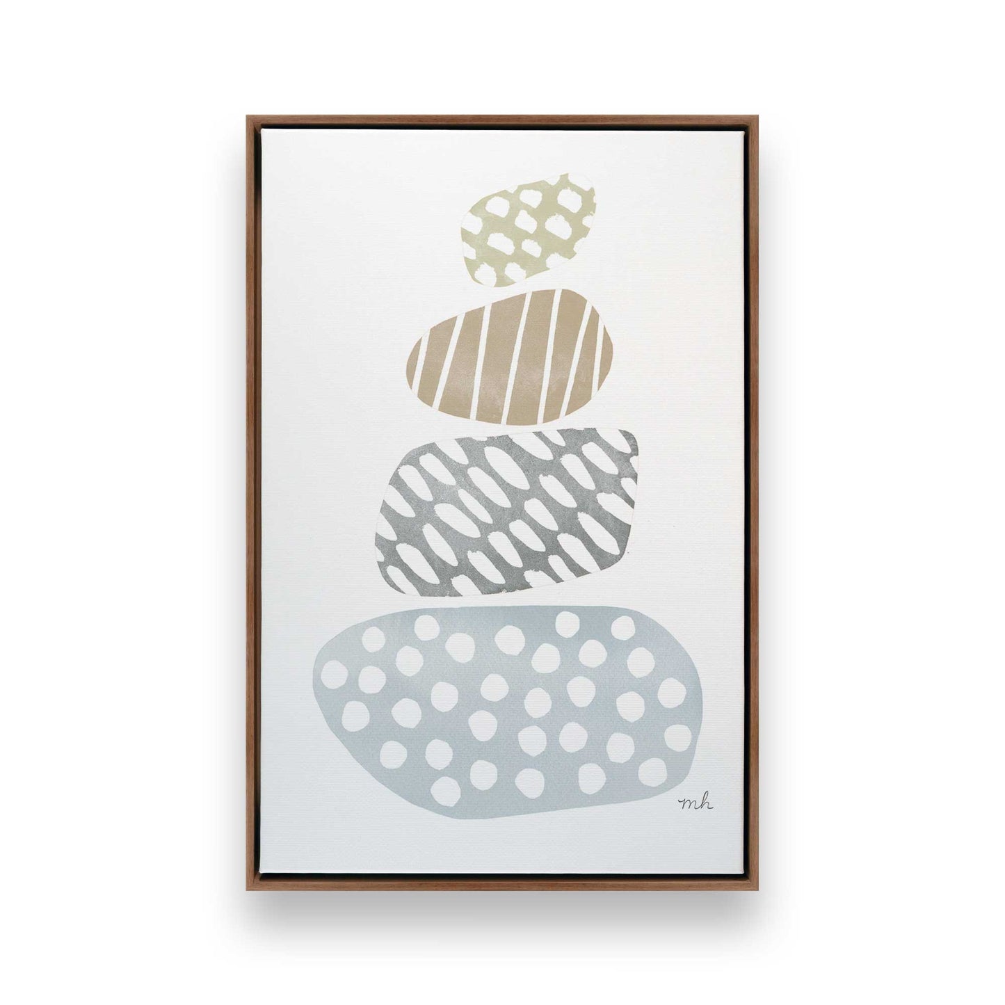 [Color:Walnut], Picture of art in a Walnut frame