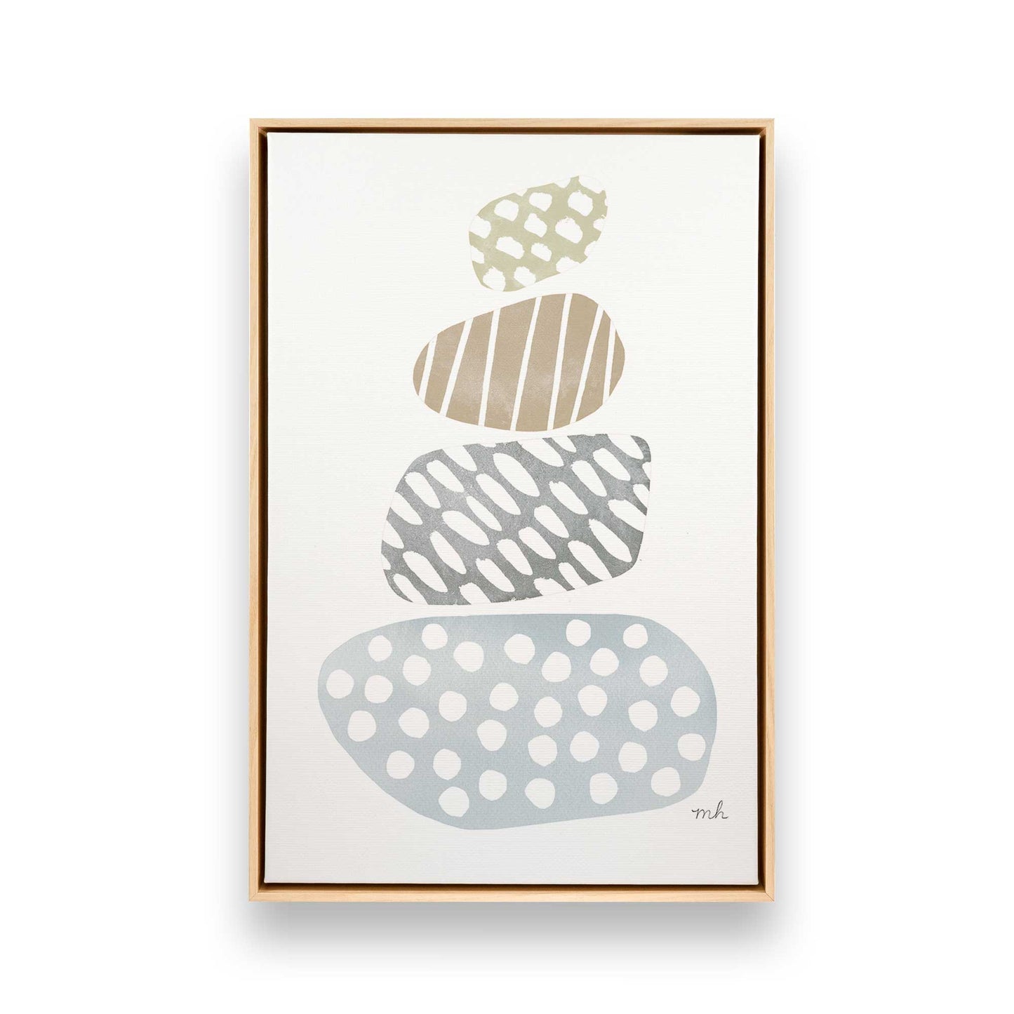 [Color:American Maple], Picture of art in a American Maple frame