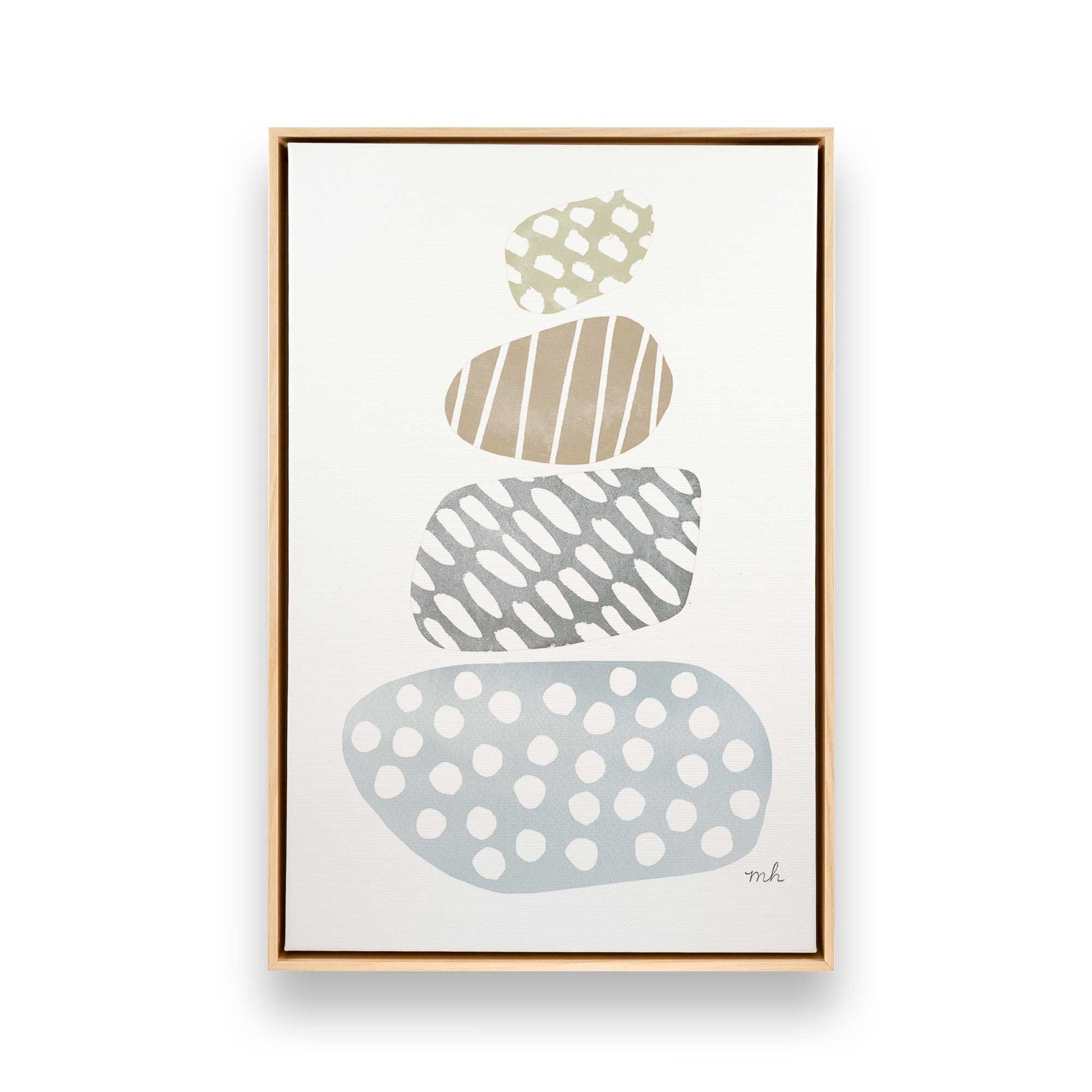 [Color:American Maple], Picture of art in a American Maple frame