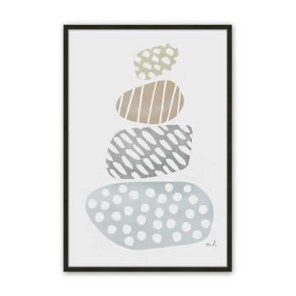 [Color:Satin Black], Picture of art in a Satin Black frame