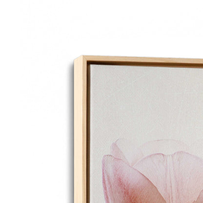 [Color:American Maple], Picture of art in a American Maple frame at an angle