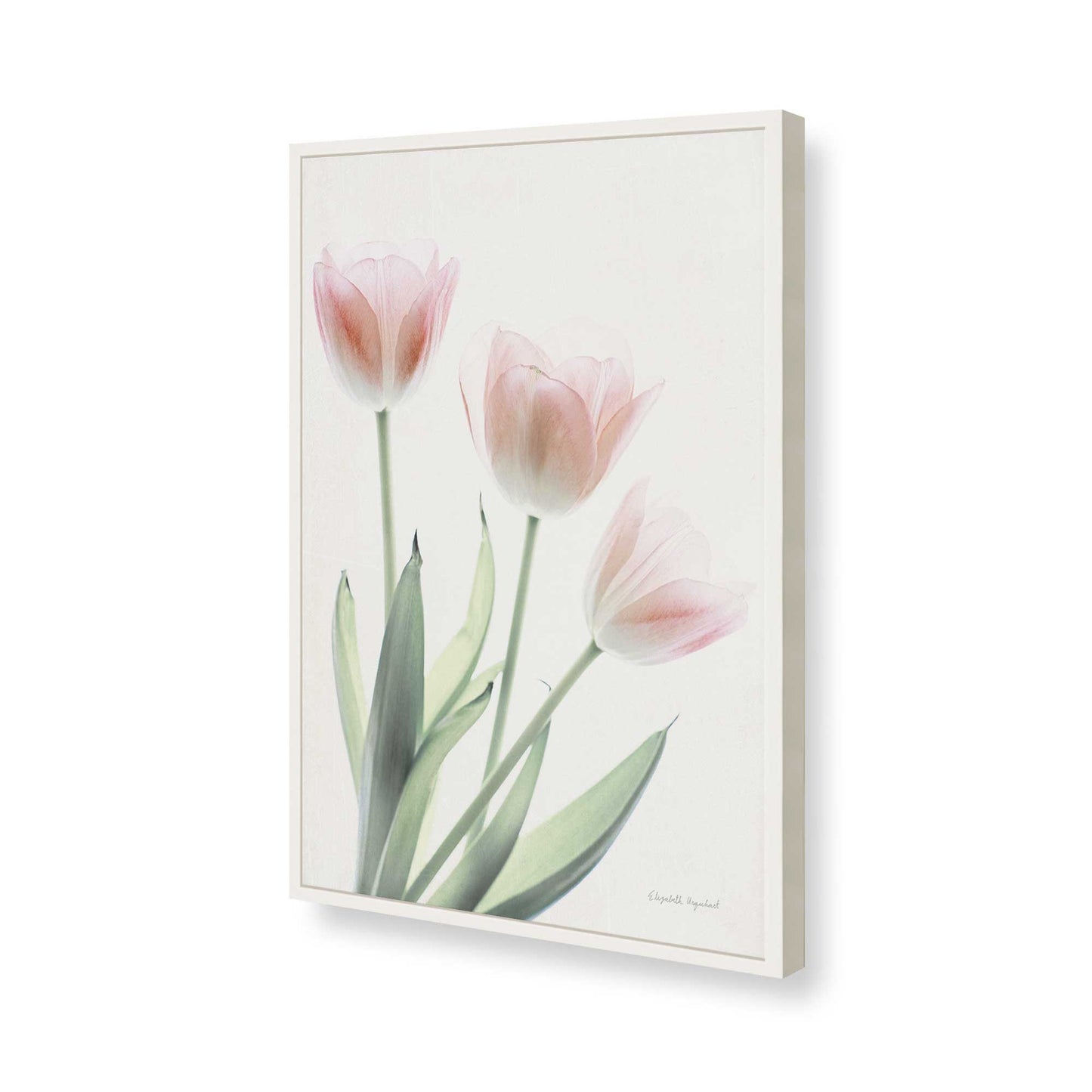 [Color:Opaque White], Picture of art in a Opaque White frame of the corner