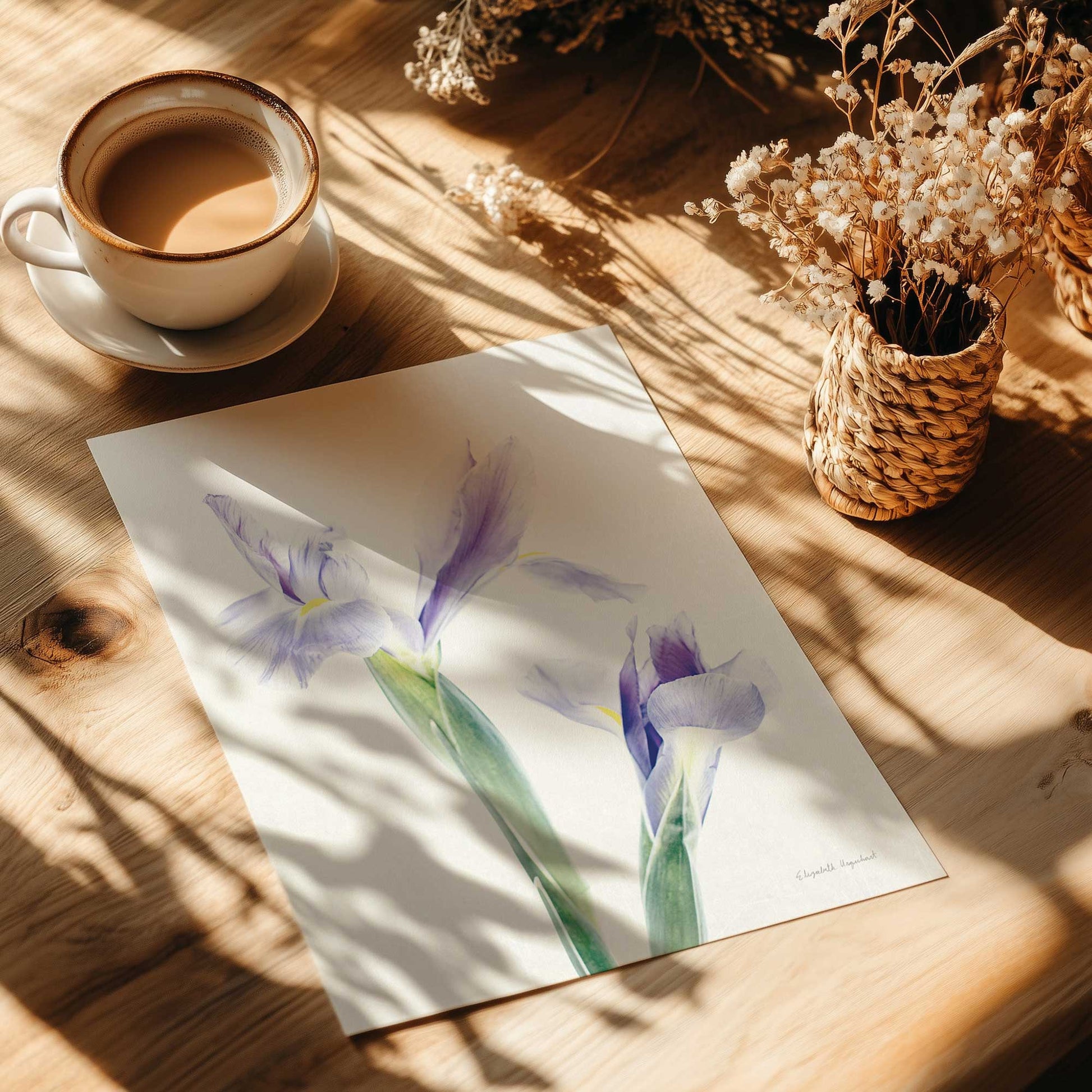 [Color:Rolled Print], Picture of close up of art