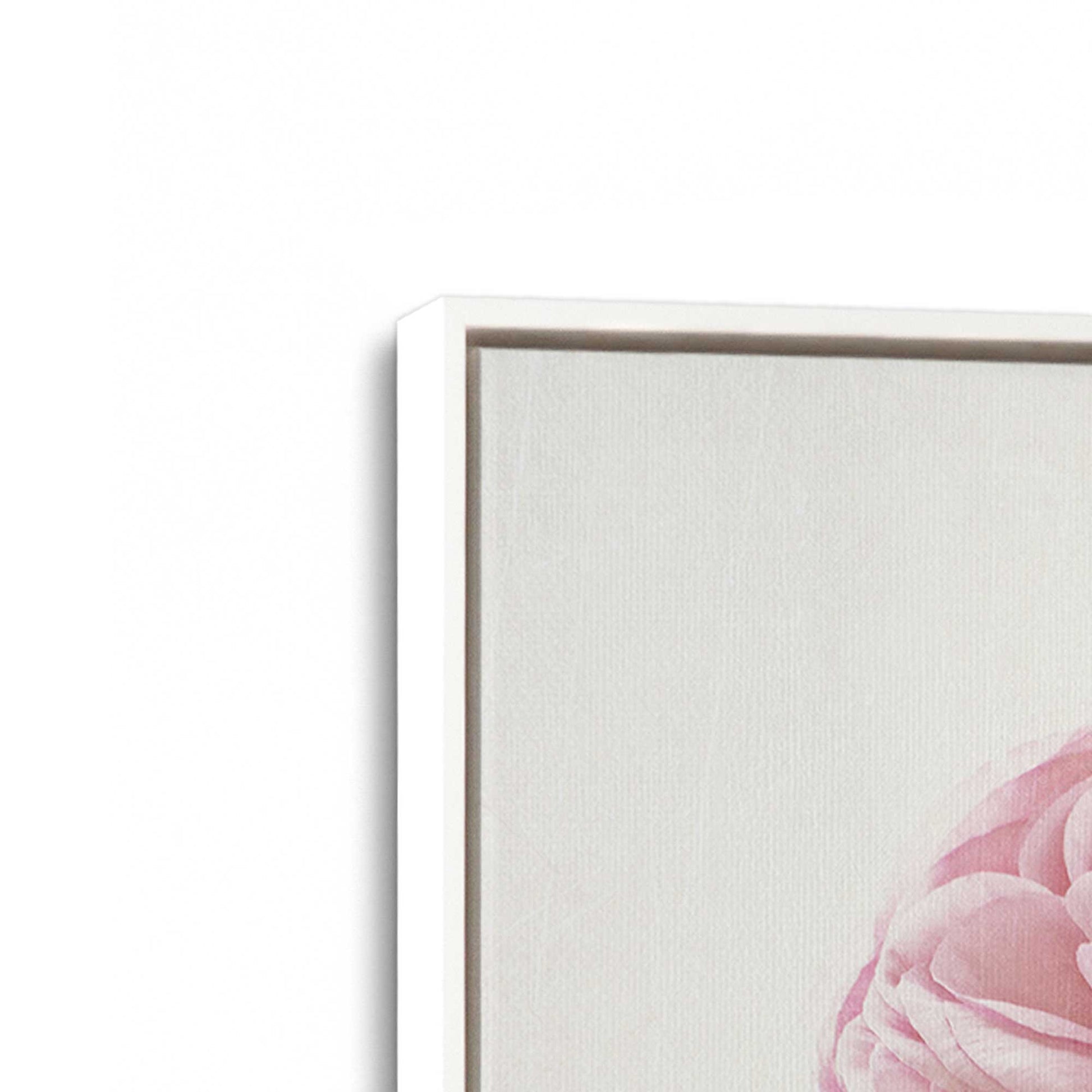 [Color:Opaque White], Picture of art in a White frame at an angle
