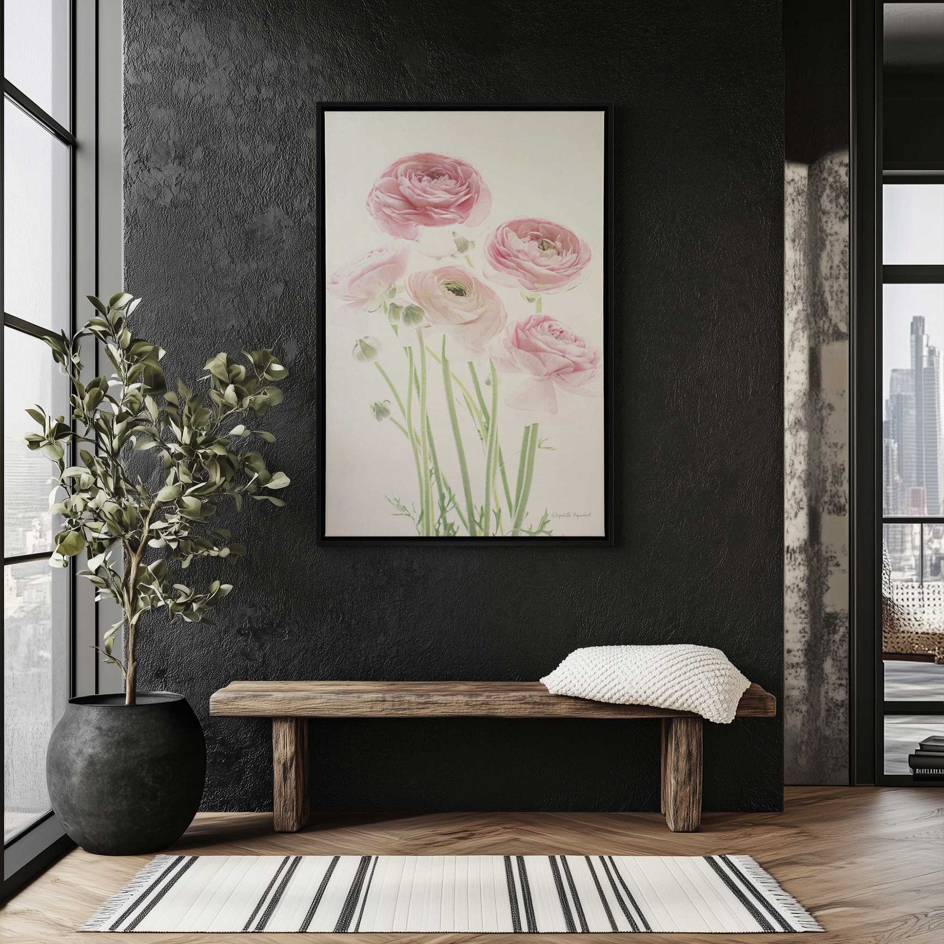 Picture of art in a room