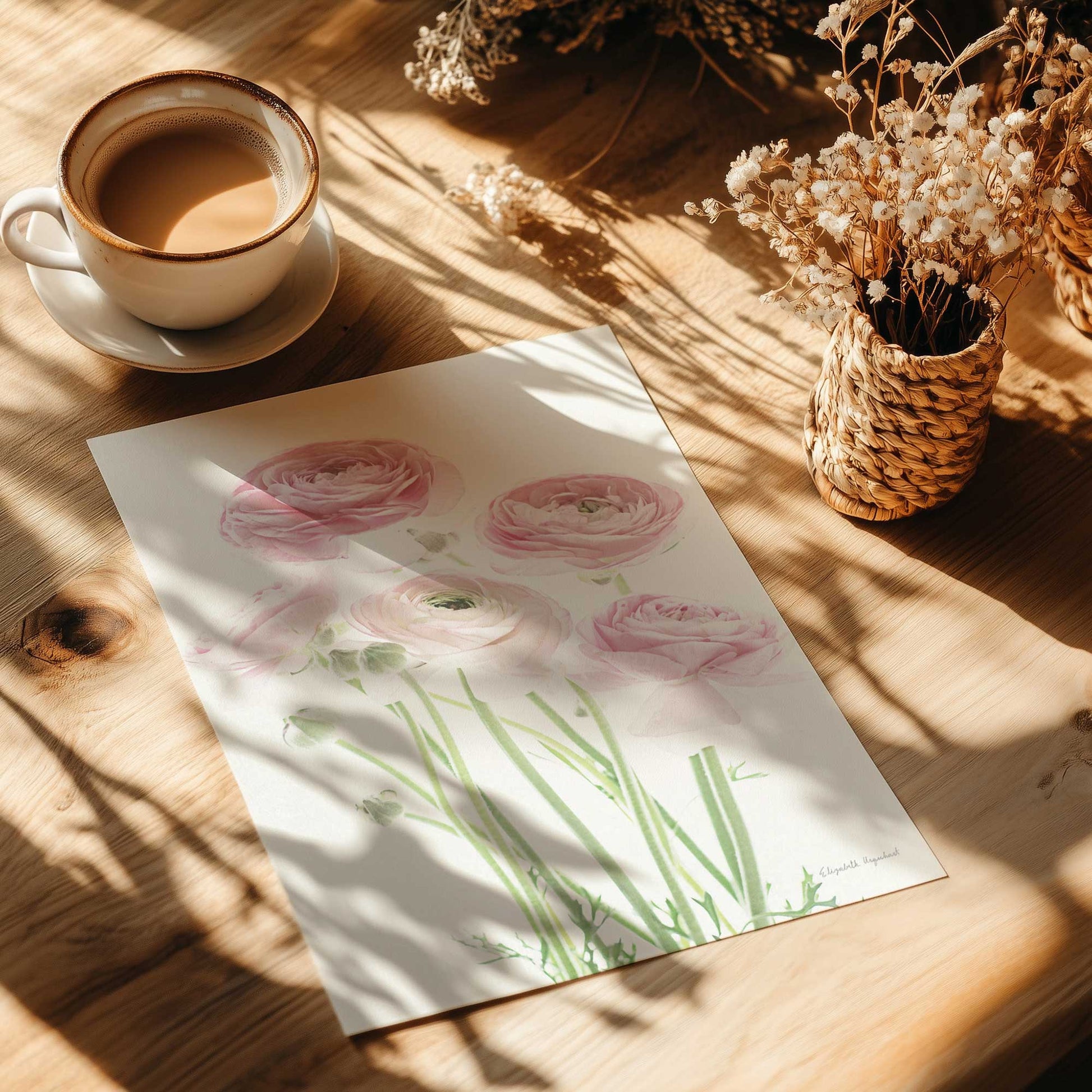 [Color:Rolled Print], Picture of close up of art