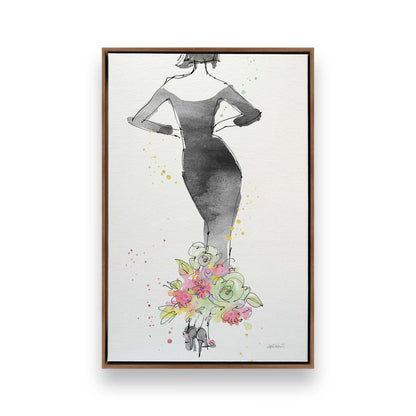 [Color:Walnut], Picture of art in a Walnut frame