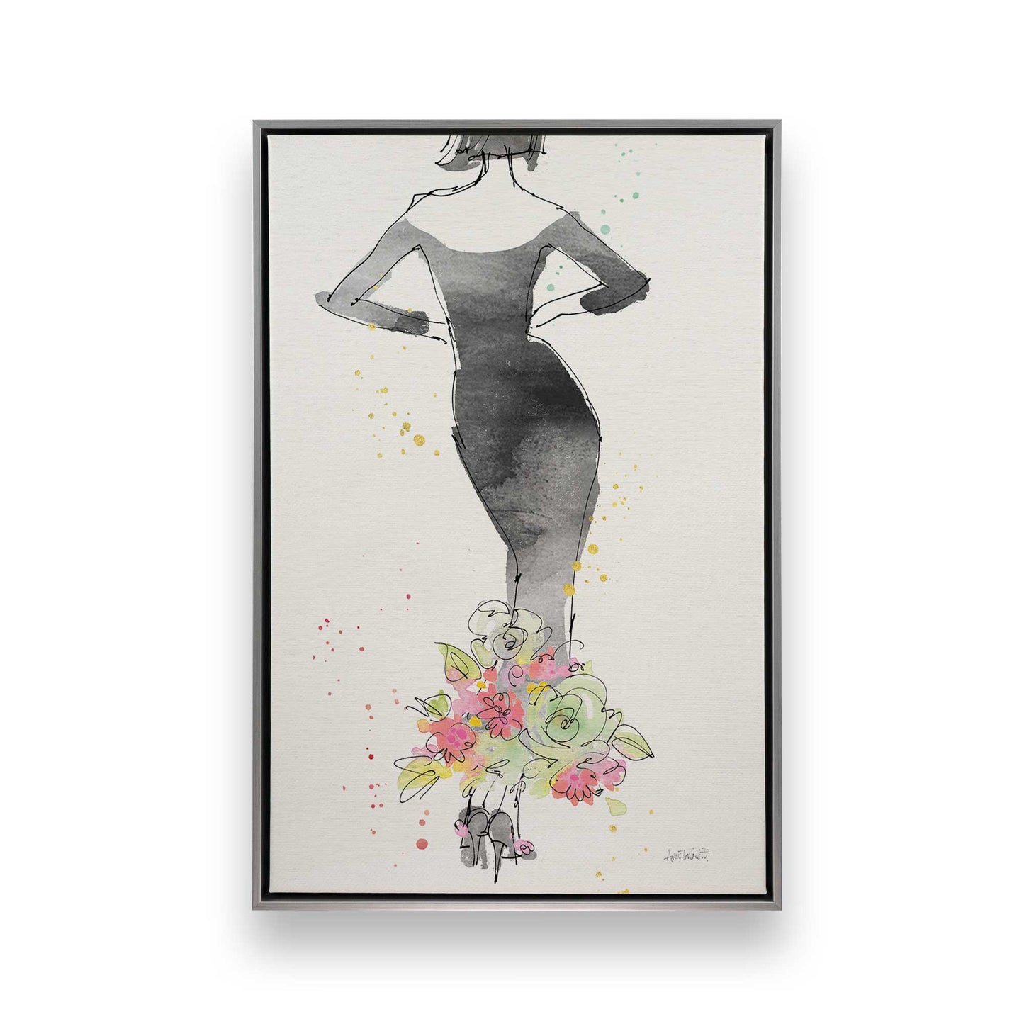 [Color:Polished Chrome], Picture of art in a Polished Chrome frame