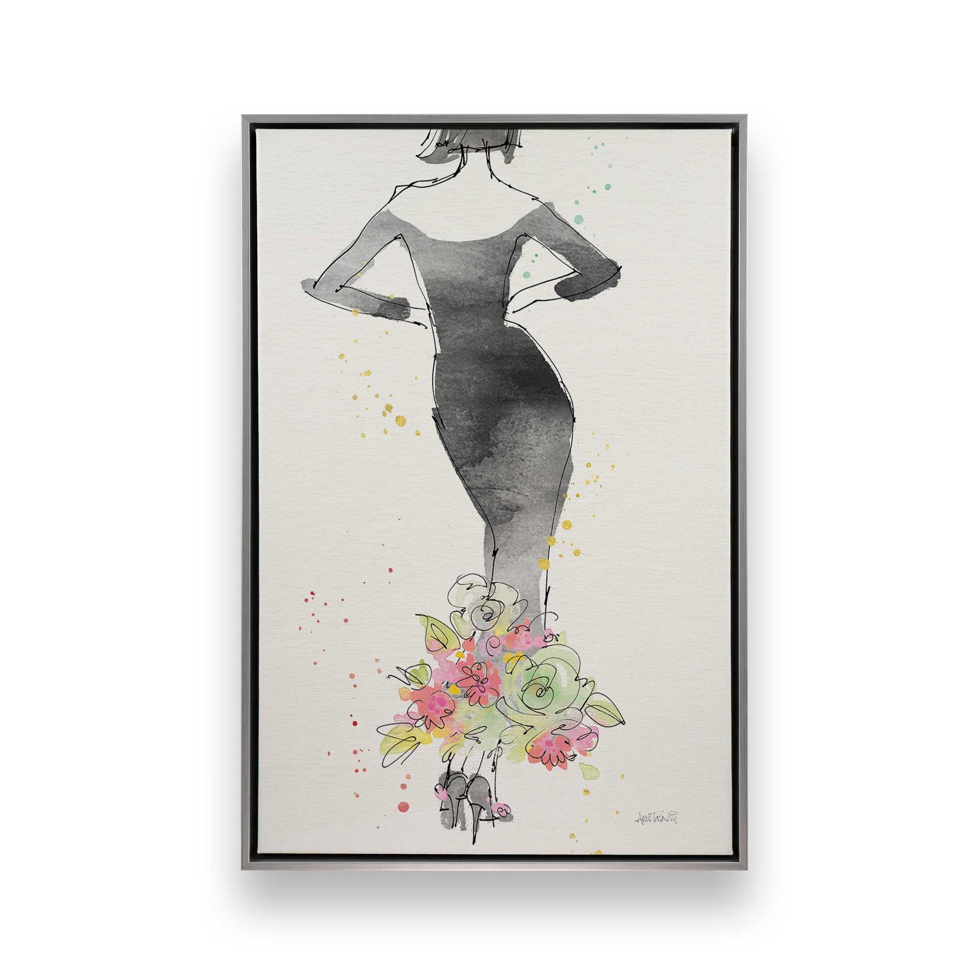 [Color:Polished Chrome], Picture of art in a Polished Chrome frame