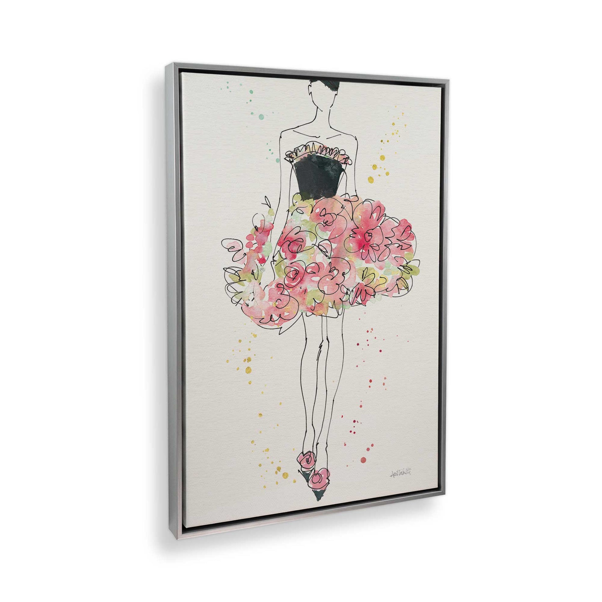 [Color:Polished Chrome], Picture of the corner of the art