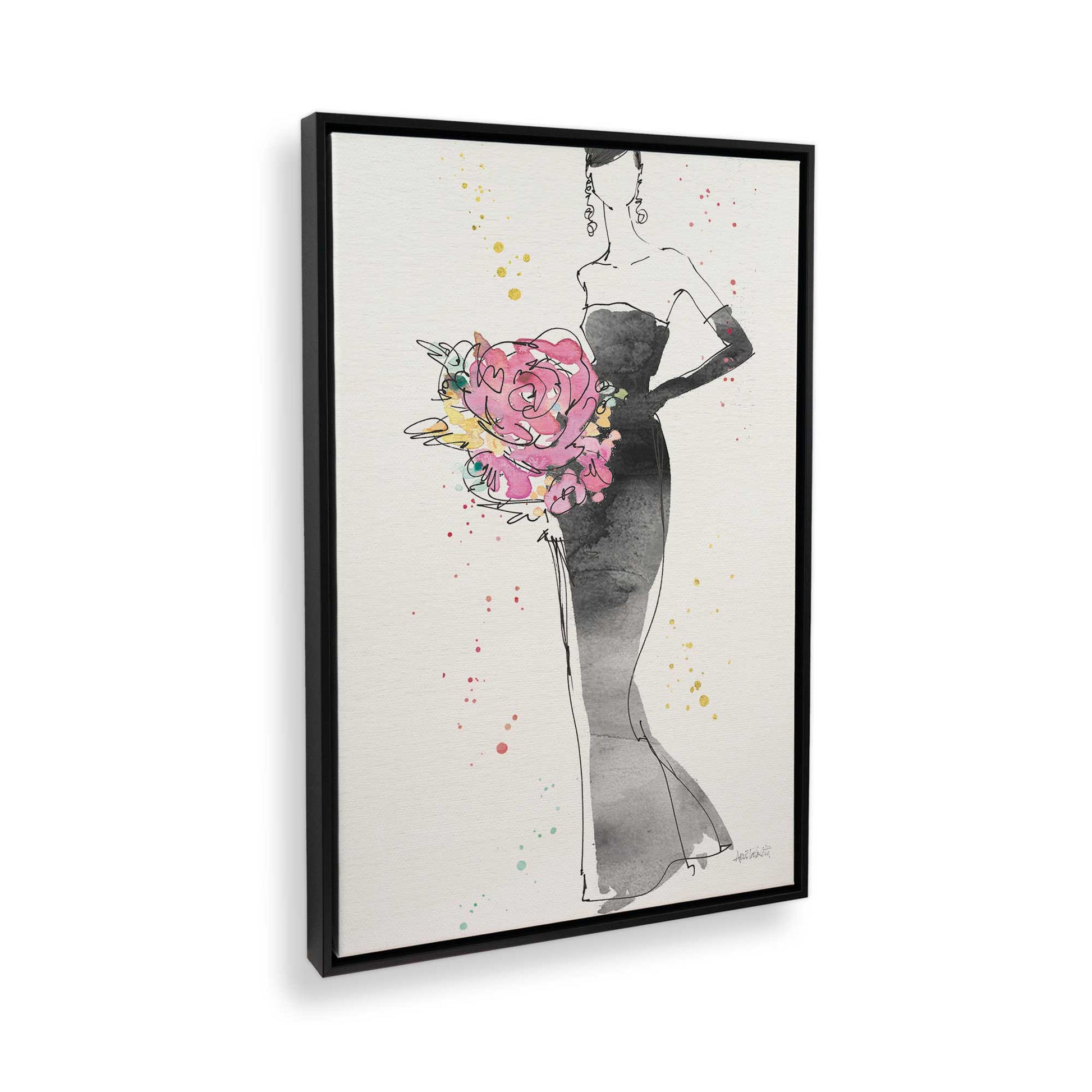 [Color:Satin Black], Picture of the corner of the art