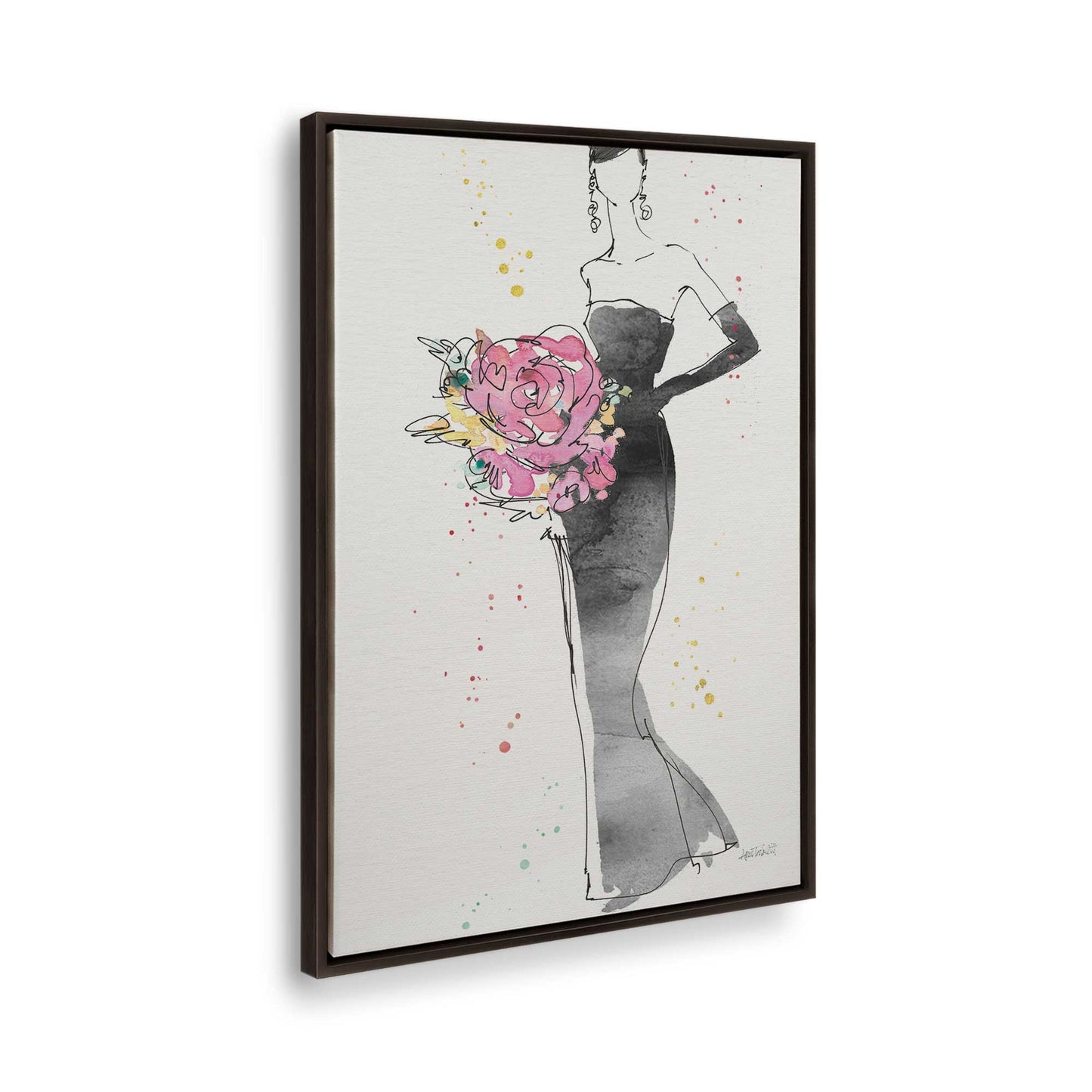 [Color:Espresso], Picture of the corner of the art