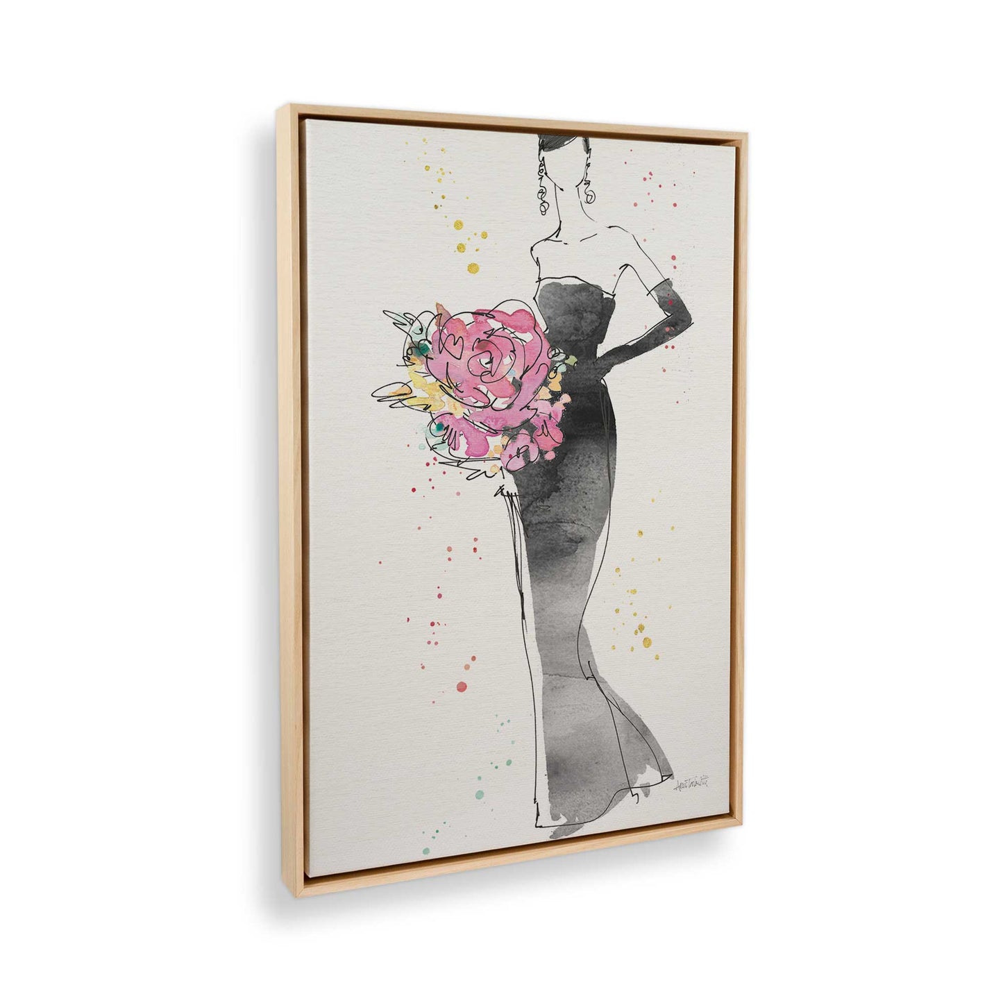 [Color:American Maple], Picture of the corner of the art