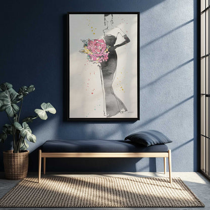 Picture of art in a room