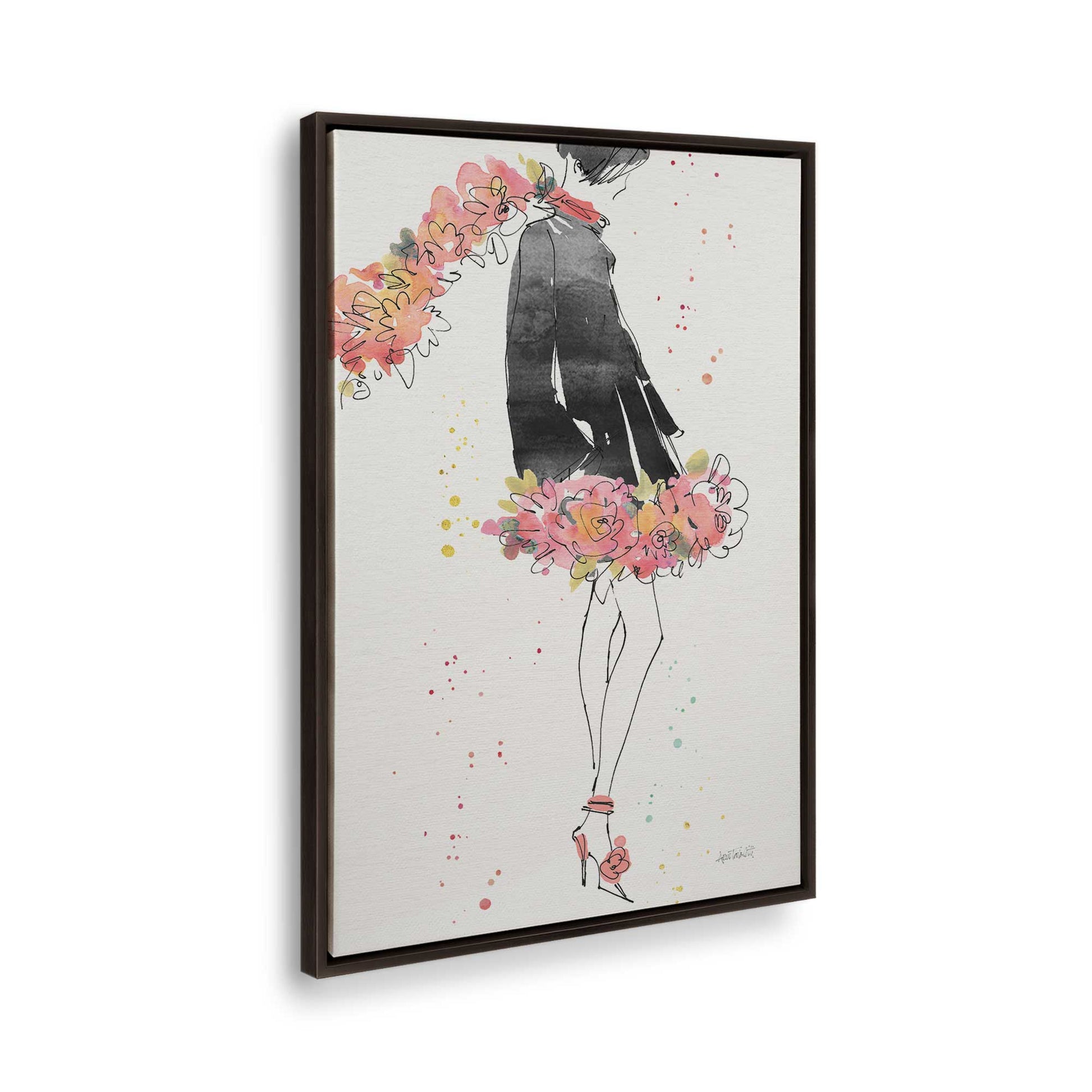 [Color:Espresso], Picture of the corner of the art