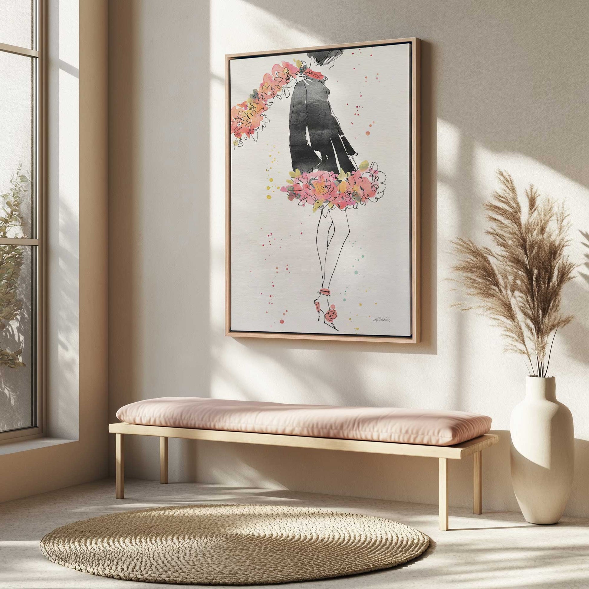 Picture of art in a room