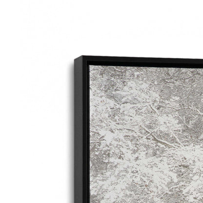 [Color:Satin Black], Picture of art in a Satin Black frame at an angle