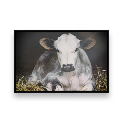 [Color:Satin Black], Picture of art in a Satin Black frame