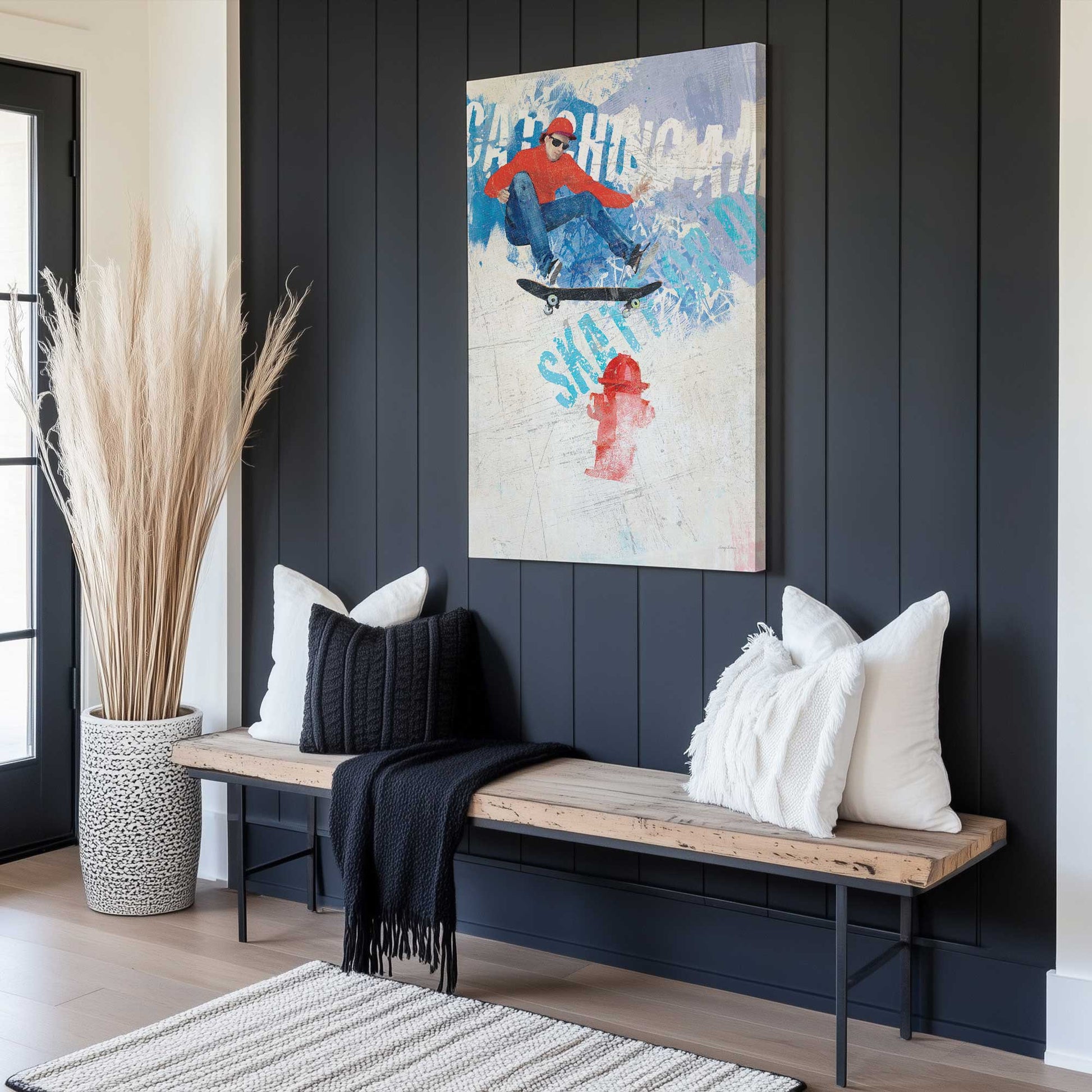 Picture of art in a room