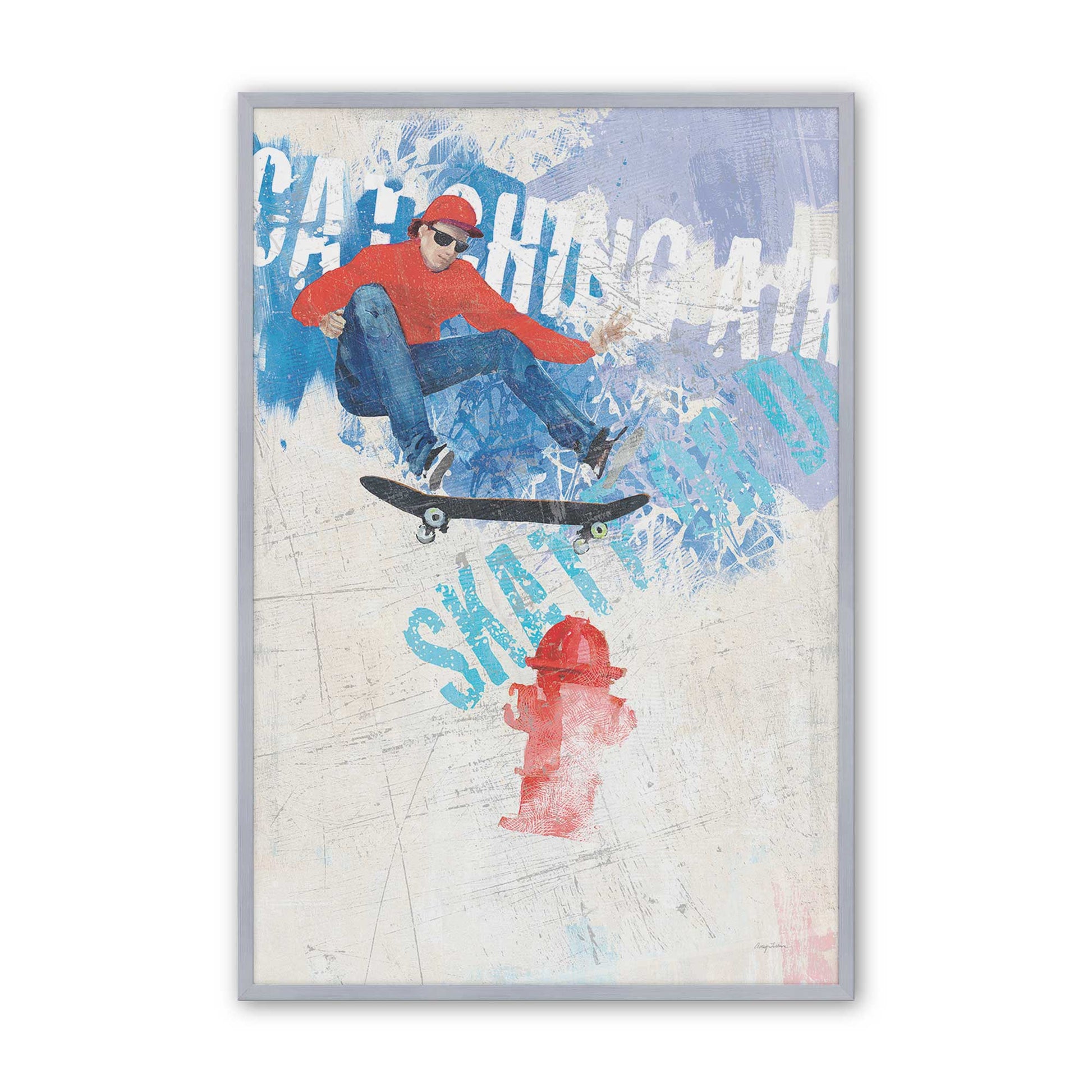 [Color:Polished Chrome], Picture of art in a Polished Chrome frame