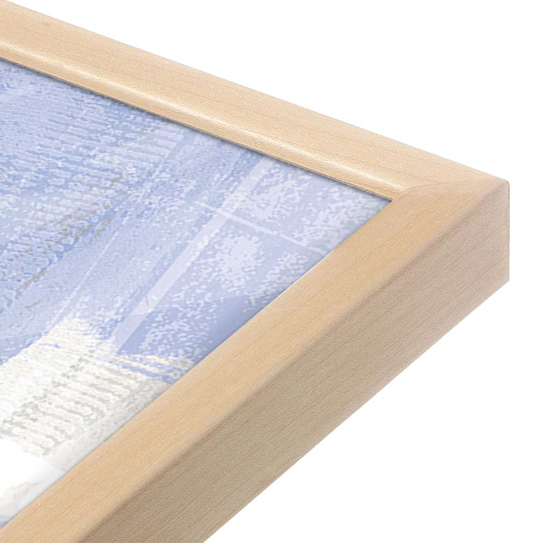 [Color:Raw Maple], Picture of art in a Raw Maple frame at an angle