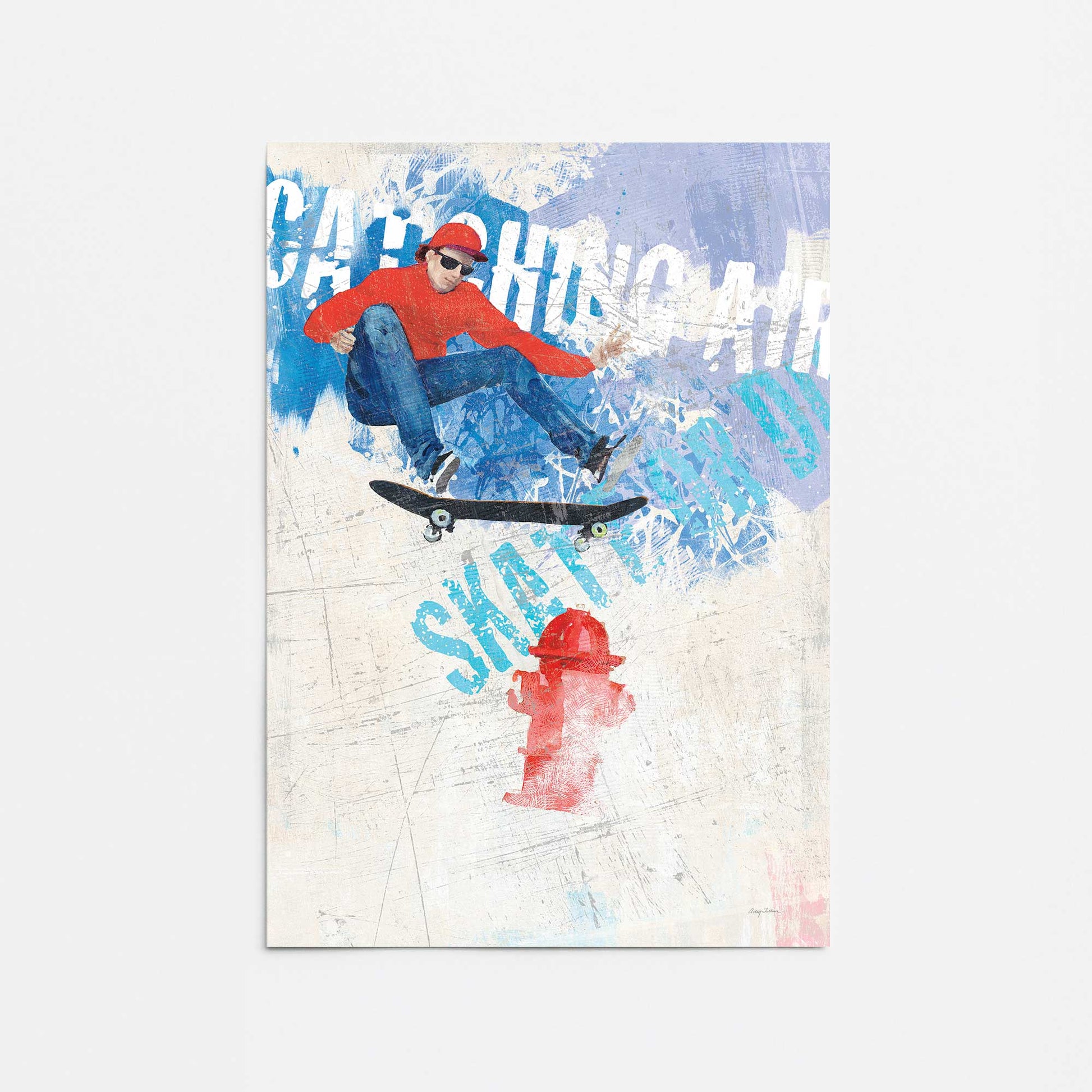 [Color:Rolled Print], Picture of close up of art